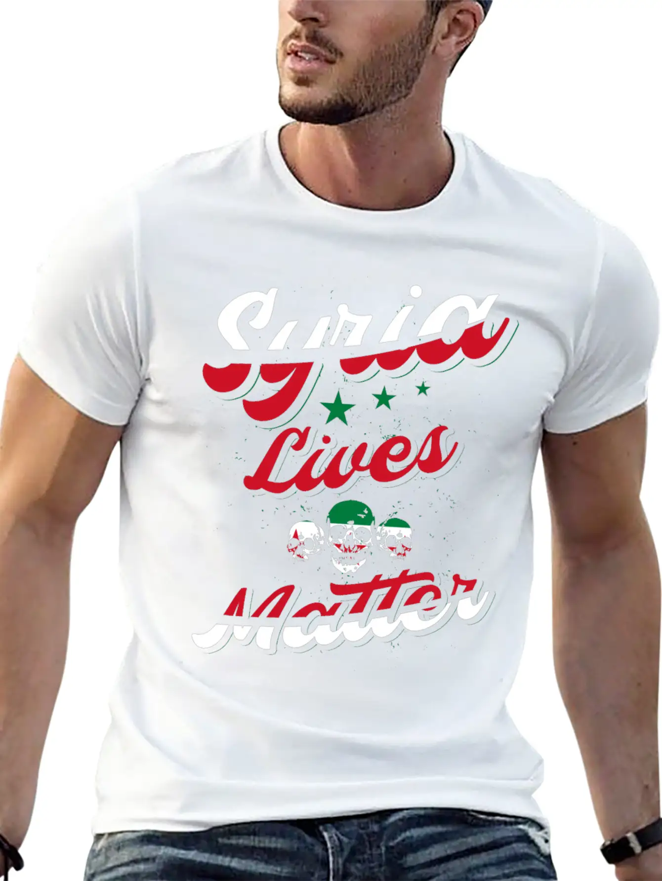 Country Shirt- Syria Lives No Matter Unisex Cotton Tee – Relaxed Fit For Any Occasion