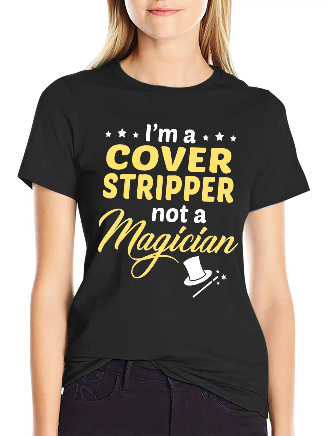 Cover Stripper Stylish Everyday T-Shirt – Unisex Basic Cotton Tee