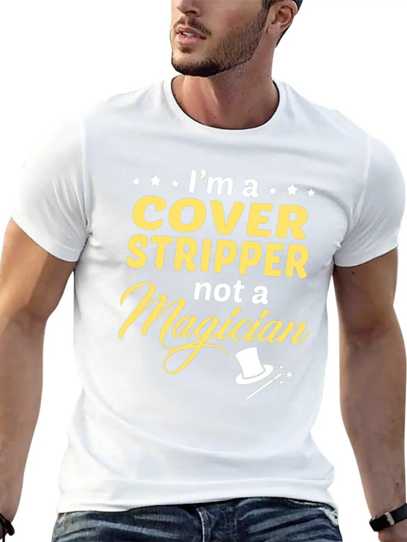 Cover Stripper Stylish Everyday T-Shirt – Unisex Basic Cotton Tee