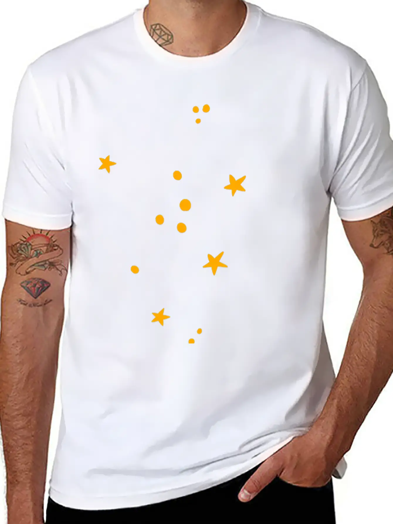 Crooked Stars Relaxed Everyday Tee – Lightweight And Durable Cotton