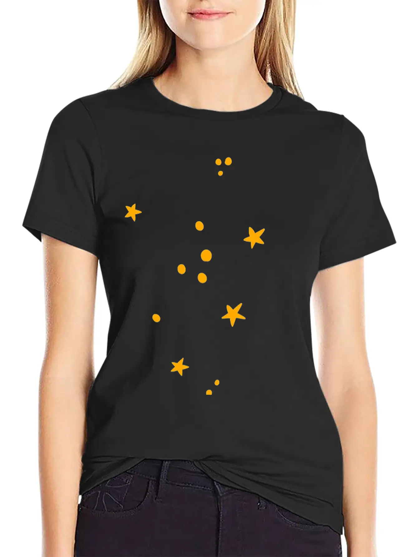 Crooked Stars Relaxed Everyday Tee – Lightweight And Durable Cotton