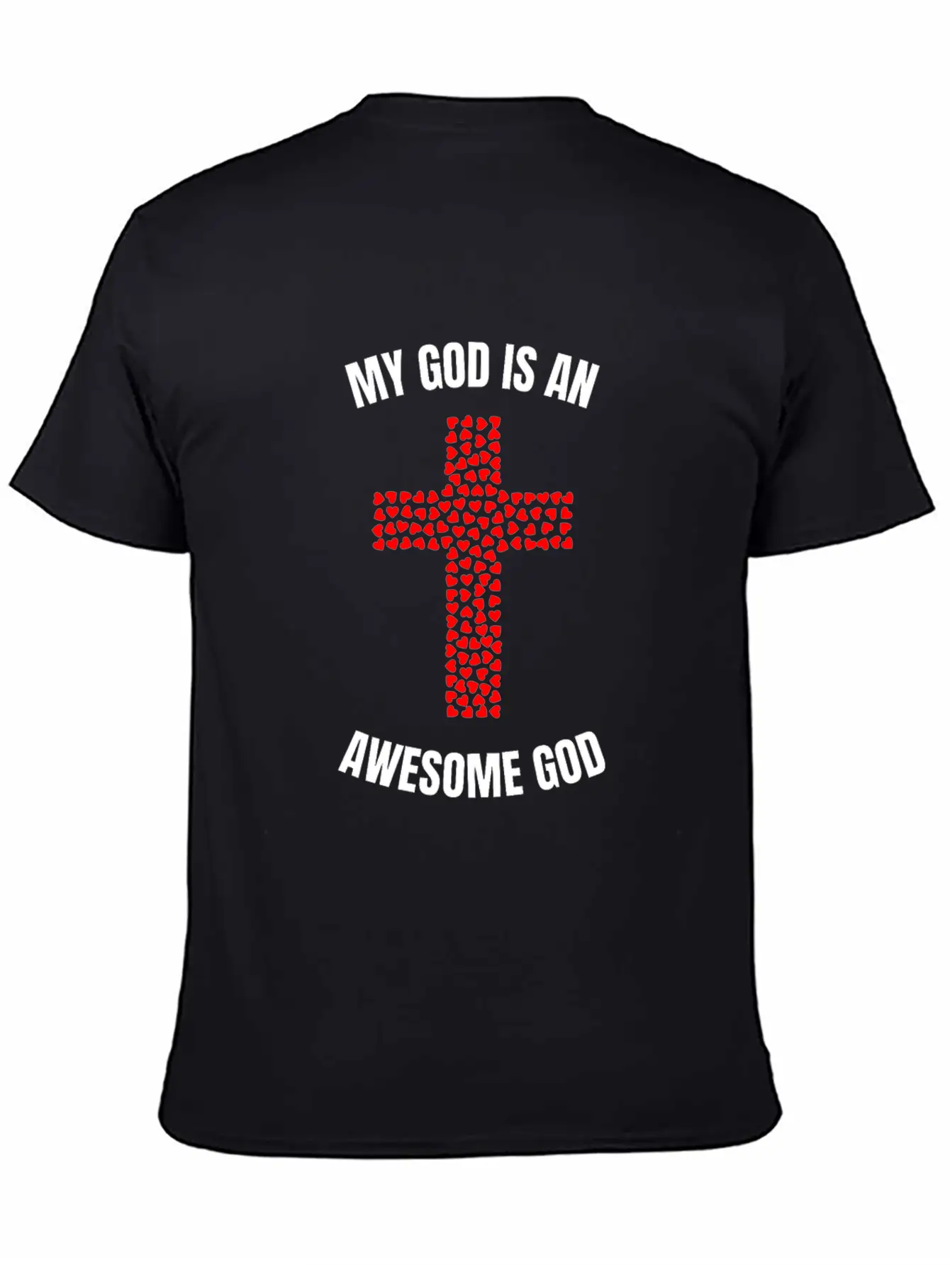 Cross Holy Spirit, Designs Of The Month, Unisex Cotton Tee – Relaxed Fit For Any Occasion