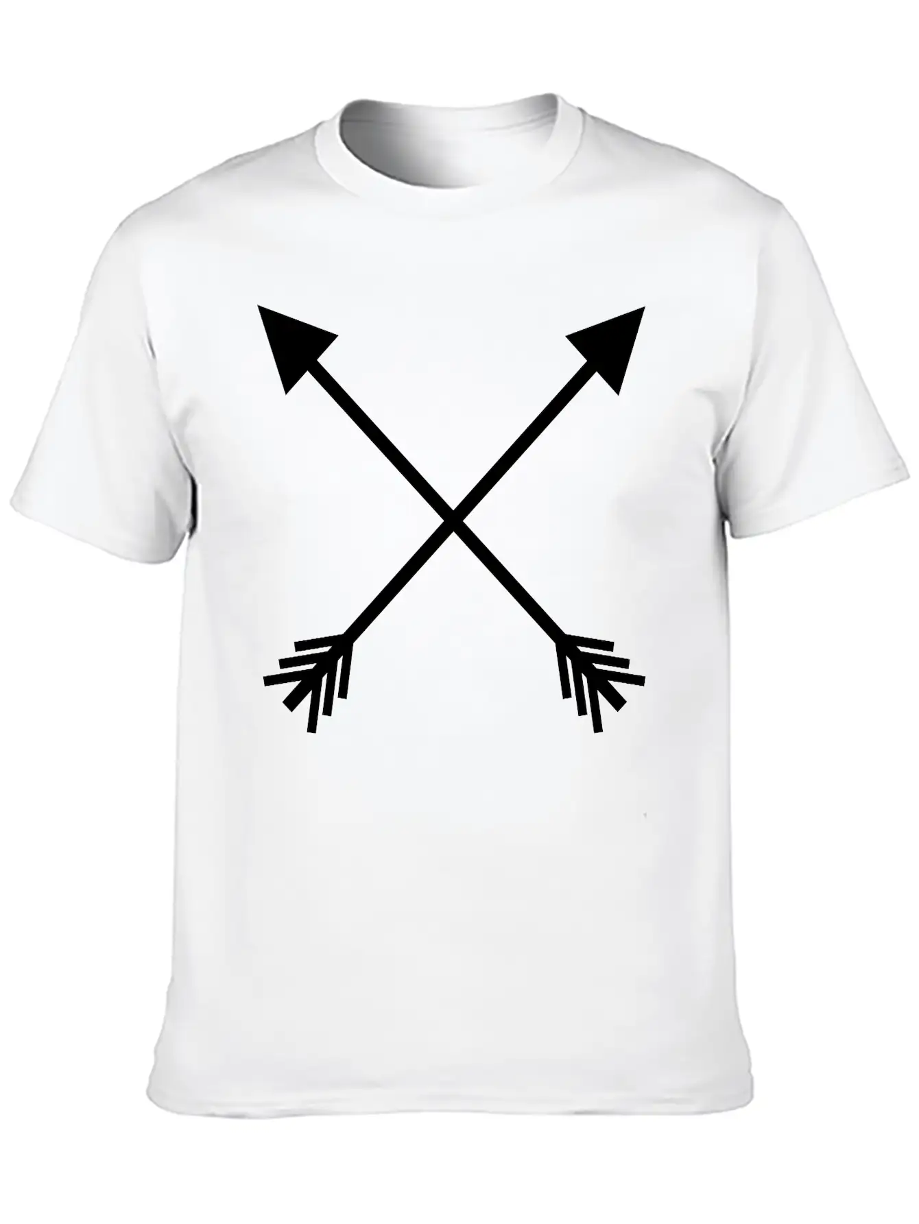 Crossed Arrows Basic Graphic T-Shirt – Daily Comfort In Soft Cotton