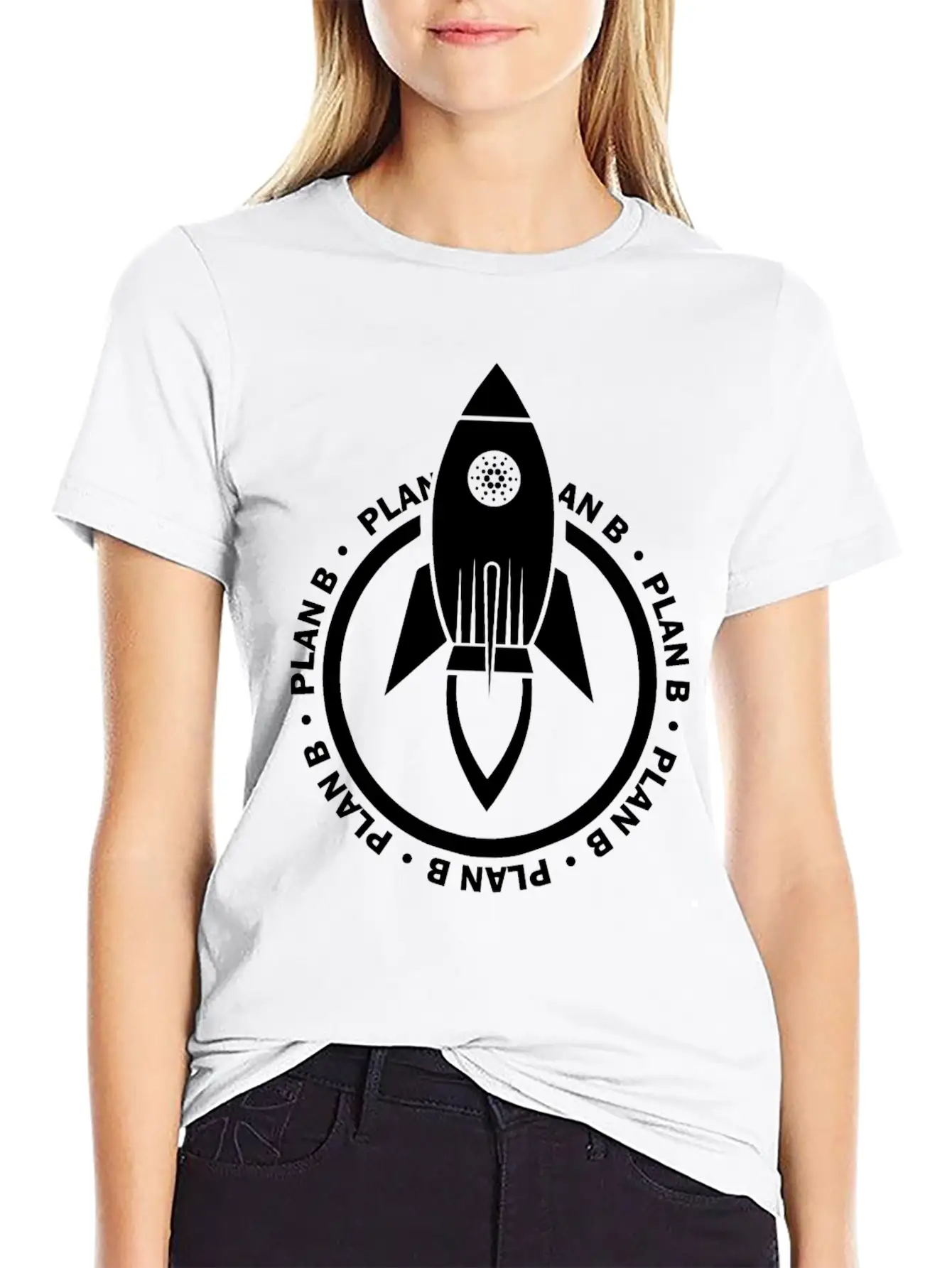 Cryptocurrency Cardano Ada Funny Fans T-shirt Basic Graphic T-Shirt – Daily Comfort In Soft Cotton