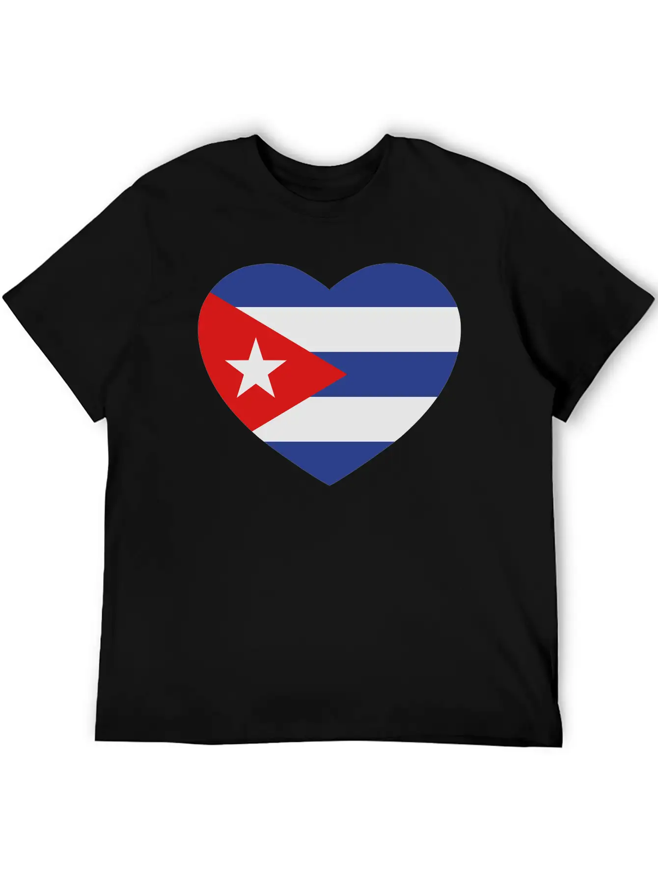 Cuban Heart Basic Graphic T-Shirt – Daily Comfort In Soft Cotton
