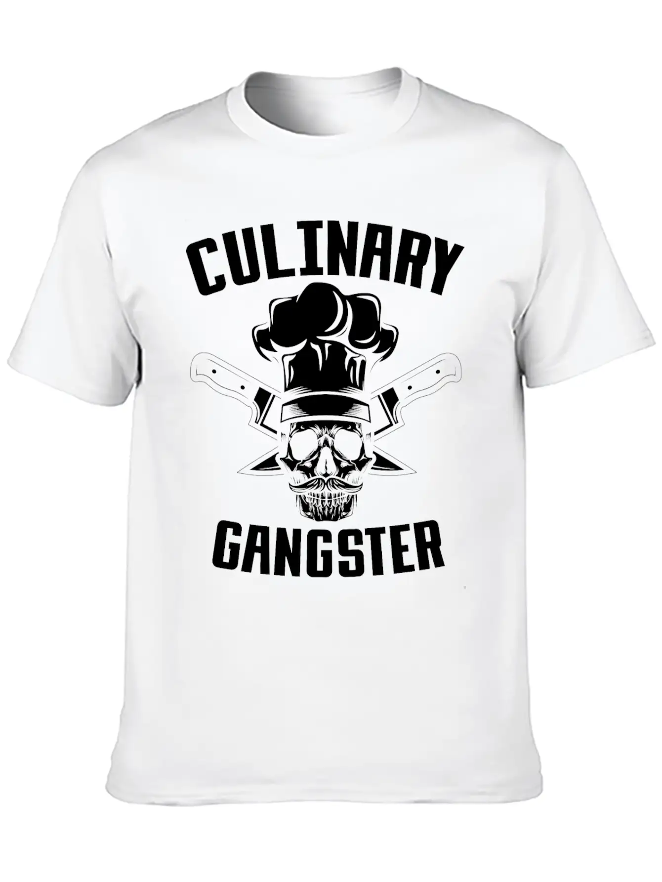 Culinary Gangser, Cook, Cooking, Chef Basic Graphic T-Shirt – Daily Comfort In Soft Cotton