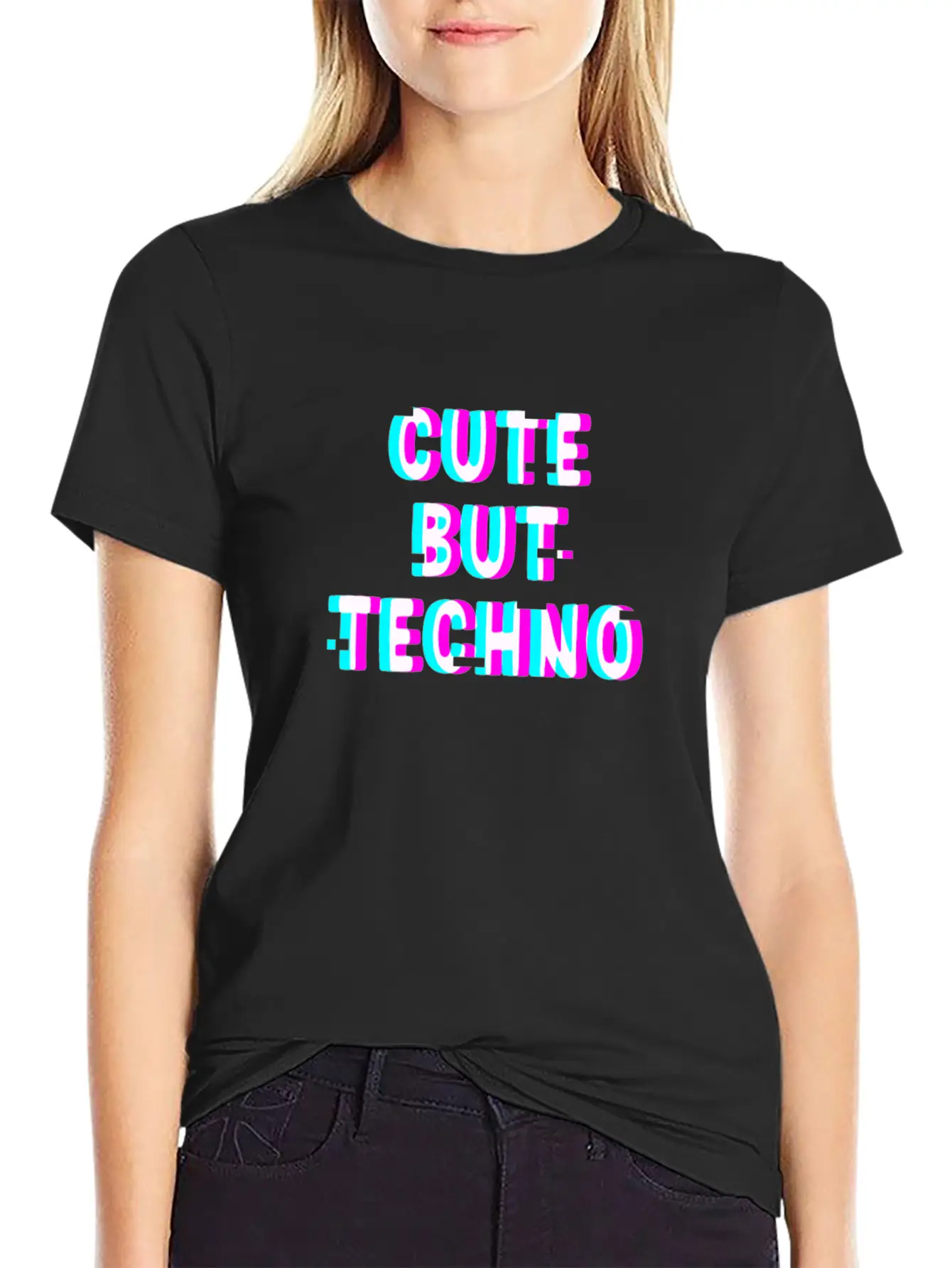 Cute But Techno Stylish Everyday T-Shirt – Unisex Basic Cotton Tee