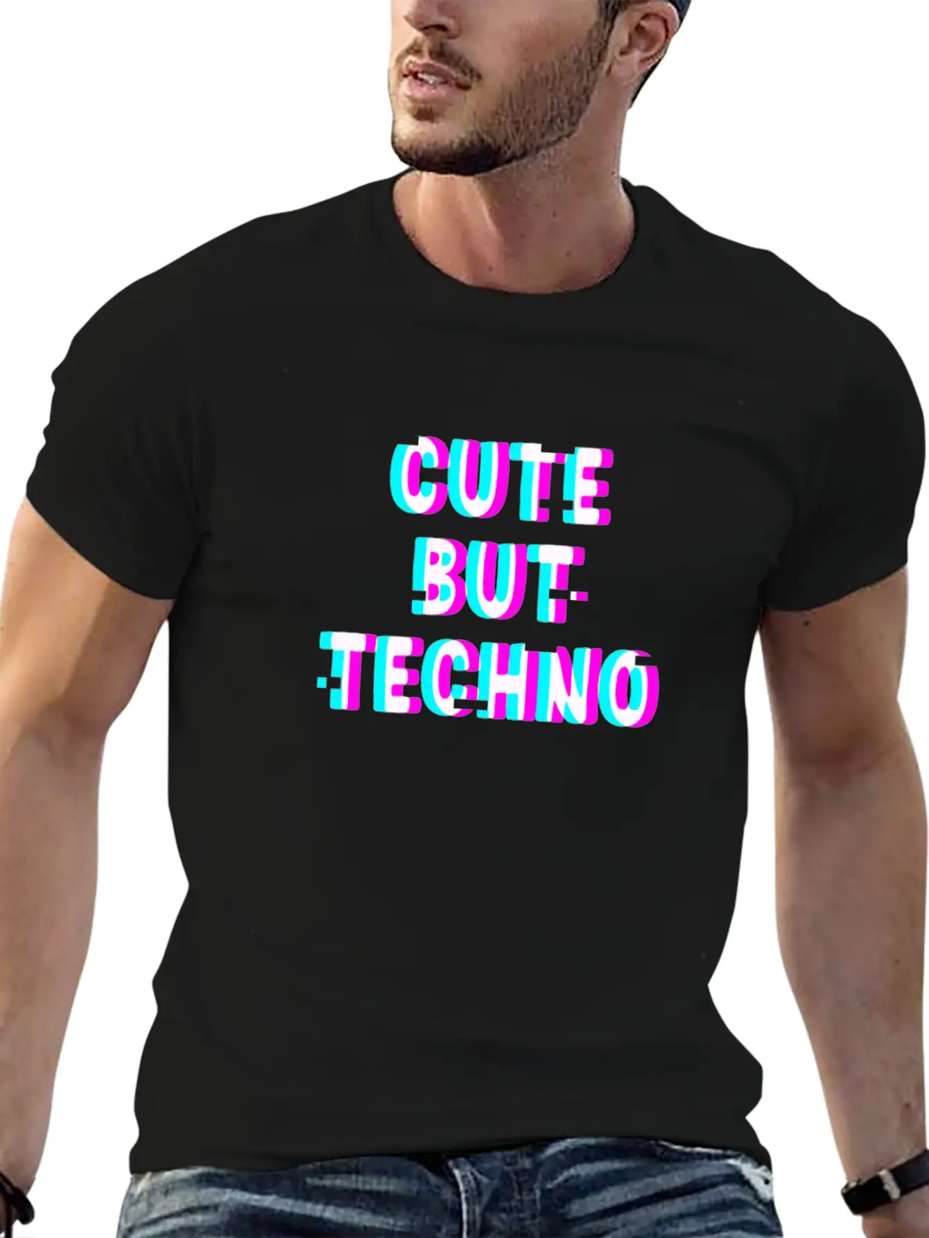 Cute But Techno Stylish Everyday T-Shirt – Unisex Basic Cotton Tee