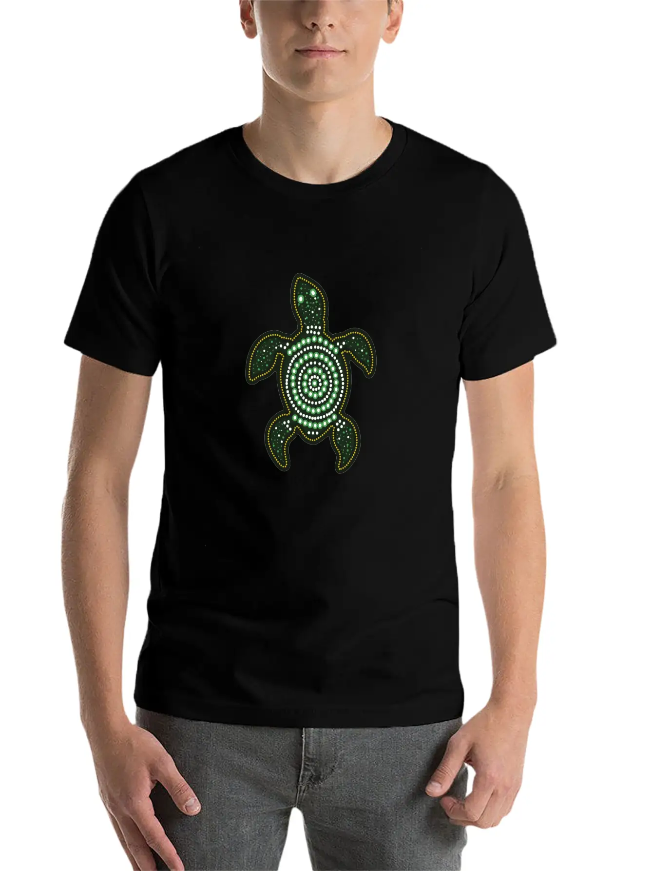 Cute Turtle Stylish Everyday T-Shirt – Unisex Basic Cotton Tee