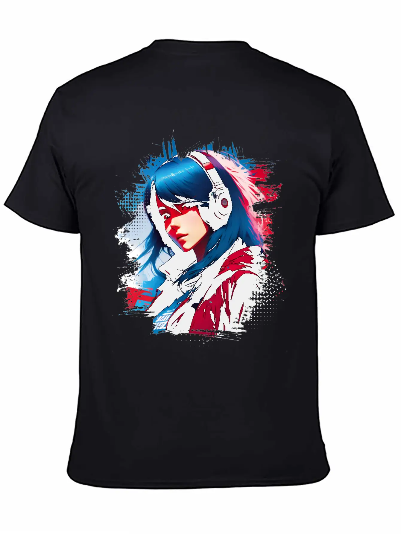 CyberPunk Anime Stylish Everyday T-Shirt – Unisex Basic Cotton Tee