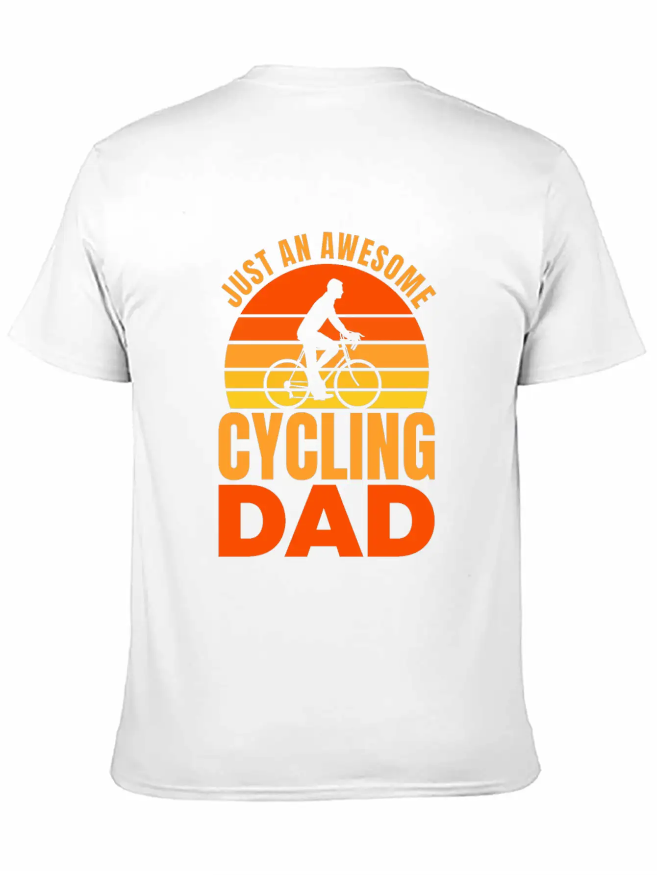 Cycling Dad Breathable Graphic T-Shirt – Perfect For Casual Days