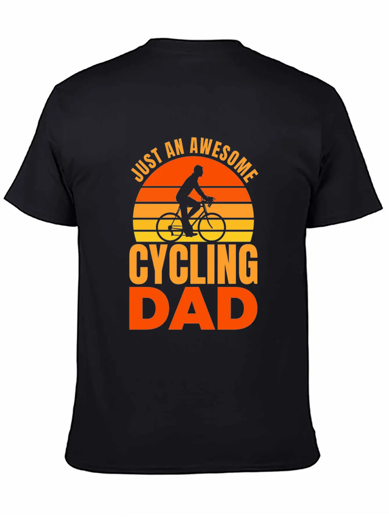 Cycling Dad Breathable Graphic T-Shirt – Perfect For Casual Days