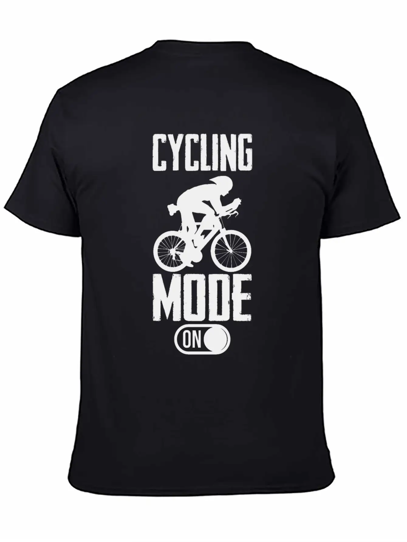 Cycling Mode On Basic Graphic T-Shirt – Daily Comfort In Soft Cotton