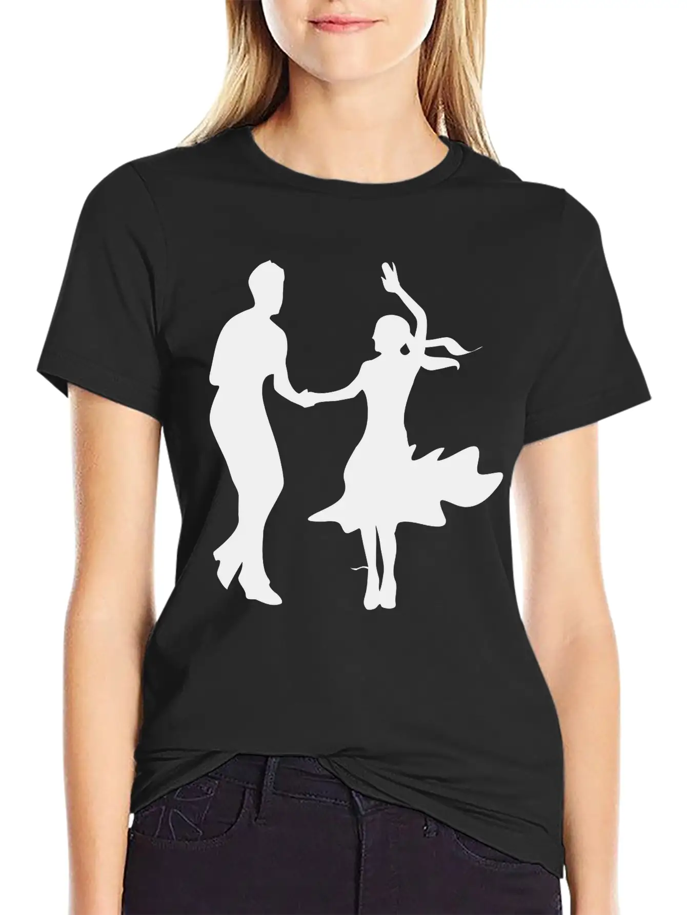 Dancing Basic Graphic T-Shirt – Daily Comfort In Soft Cotton
