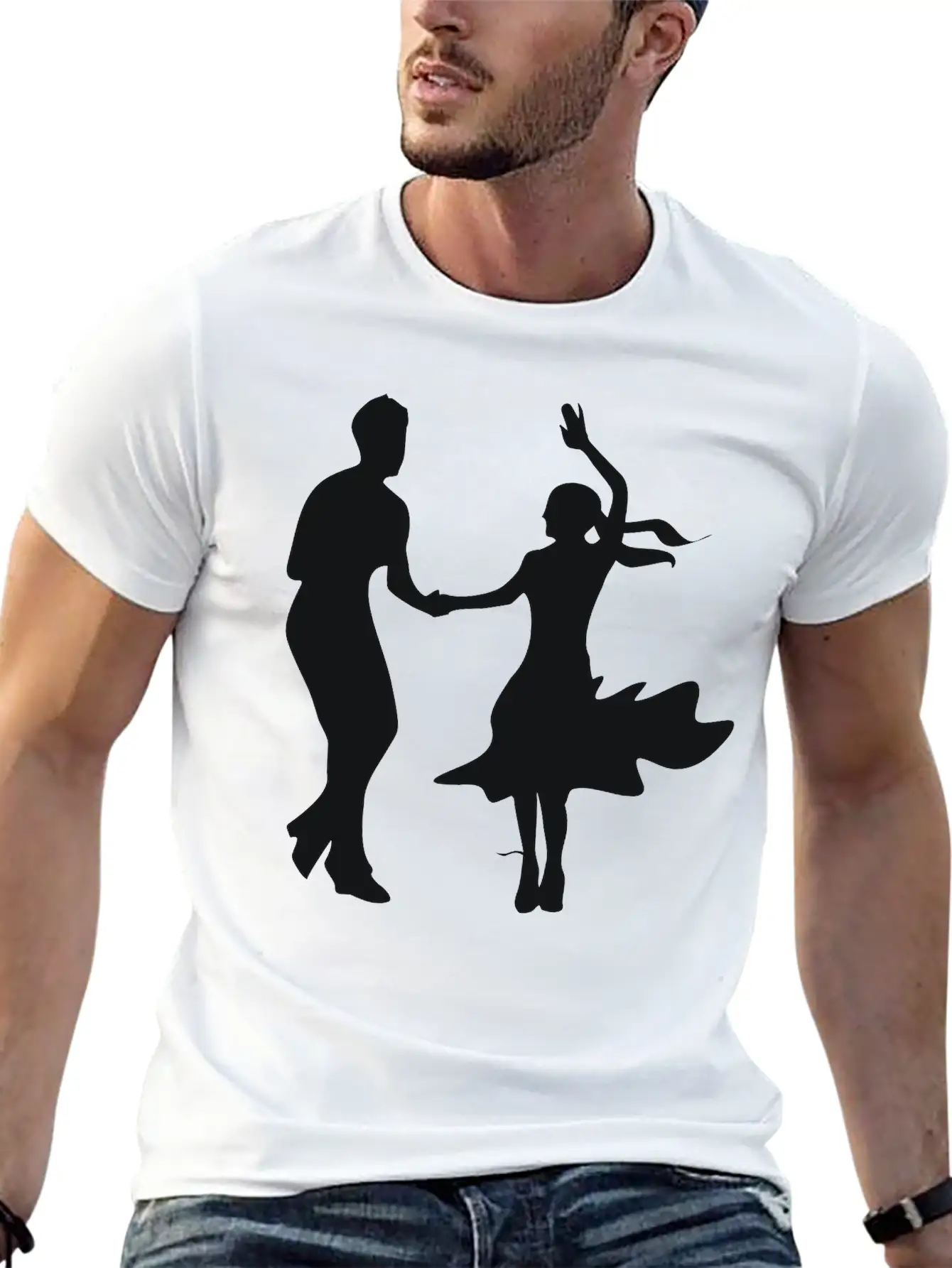 Dancing Basic Graphic T-Shirt – Daily Comfort In Soft Cotton