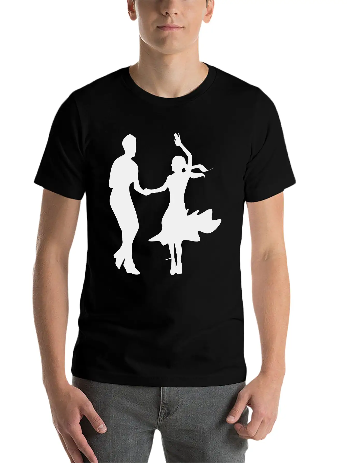 Dancing Basic Graphic T-Shirt – Daily Comfort In Soft Cotton