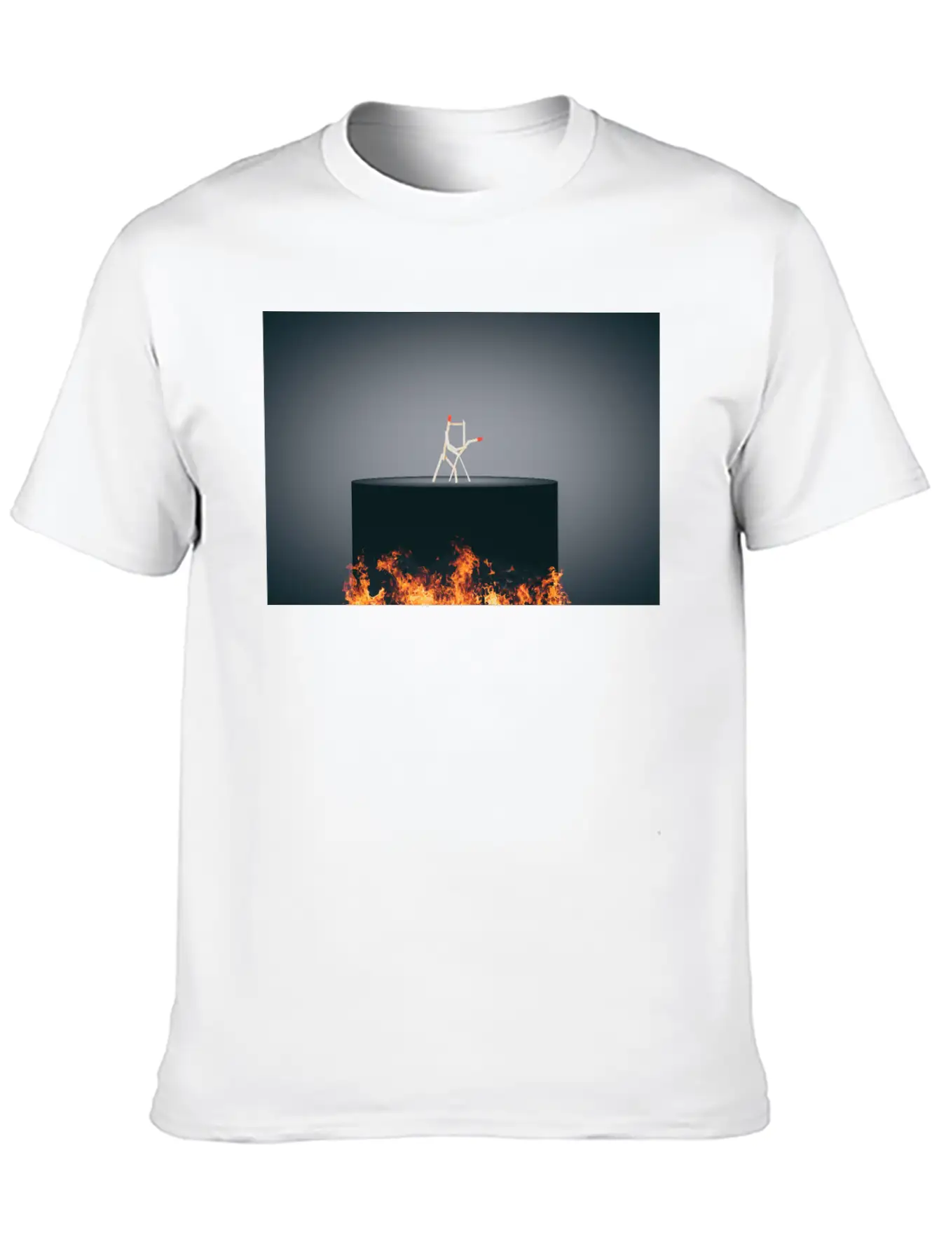 Dancing Matches Simple Everyday Graphic Tee – Lightweight Summer Wear