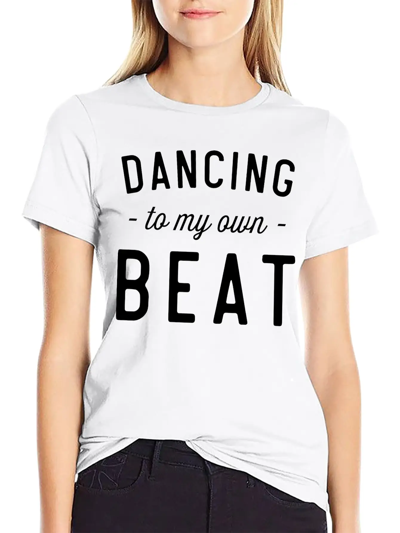 Dancing To My Own Beat Classic Cotton Tee – Unisex Comfort For Any Season