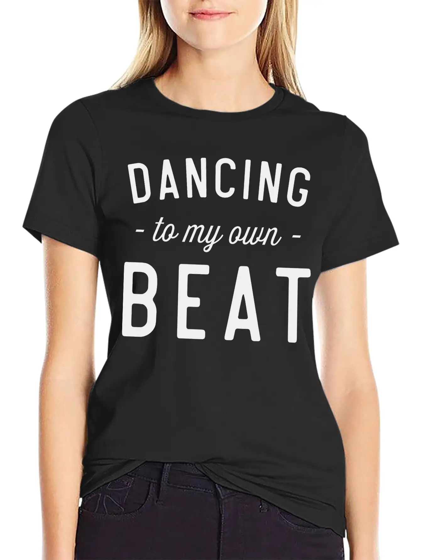 Dancing To My Own Beat Classic Cotton Tee – Unisex Comfort For Any Season