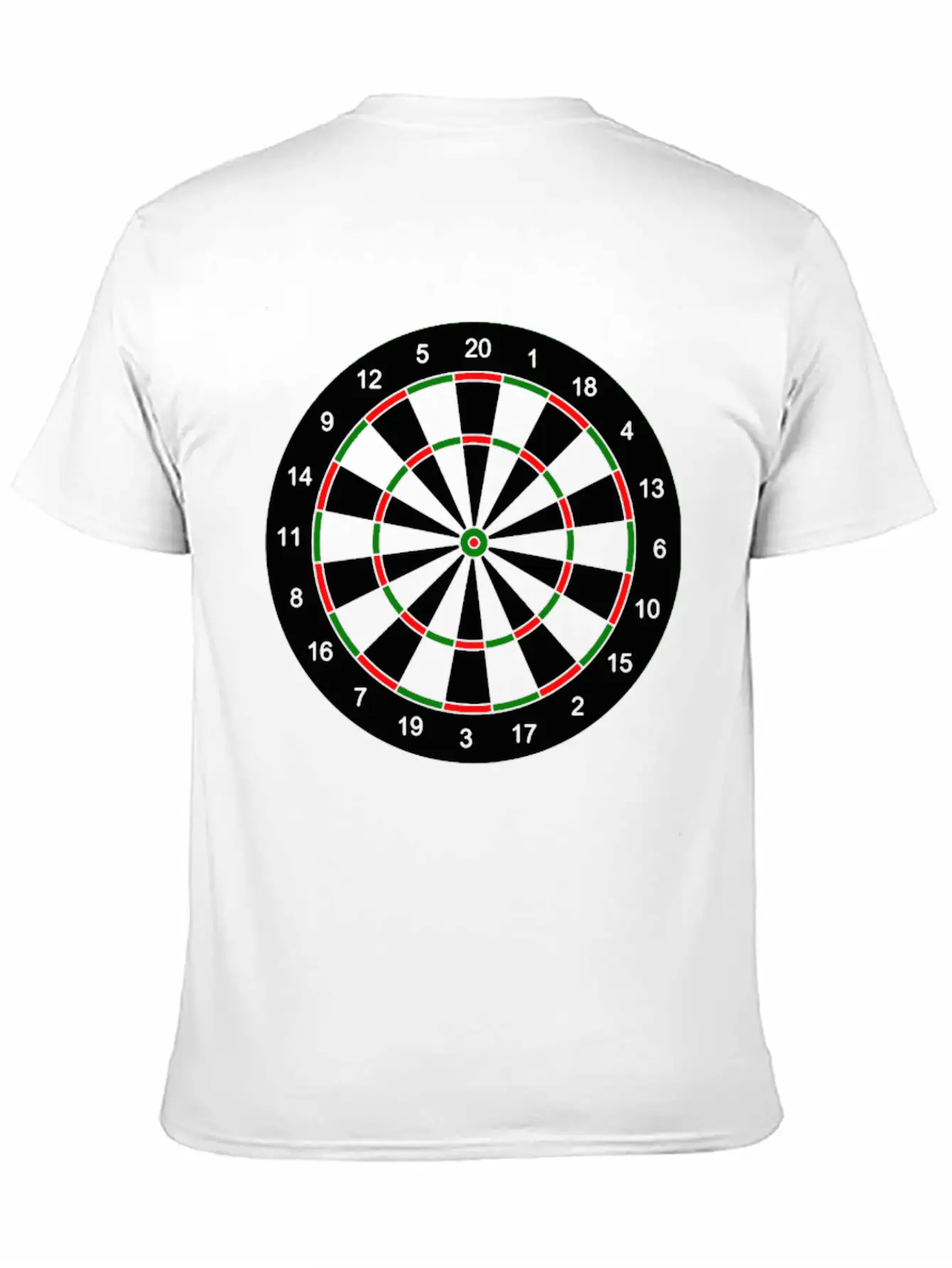 Dart Board Target Score Funny Breathable Graphic T-Shirt – Perfect For Casual Days
