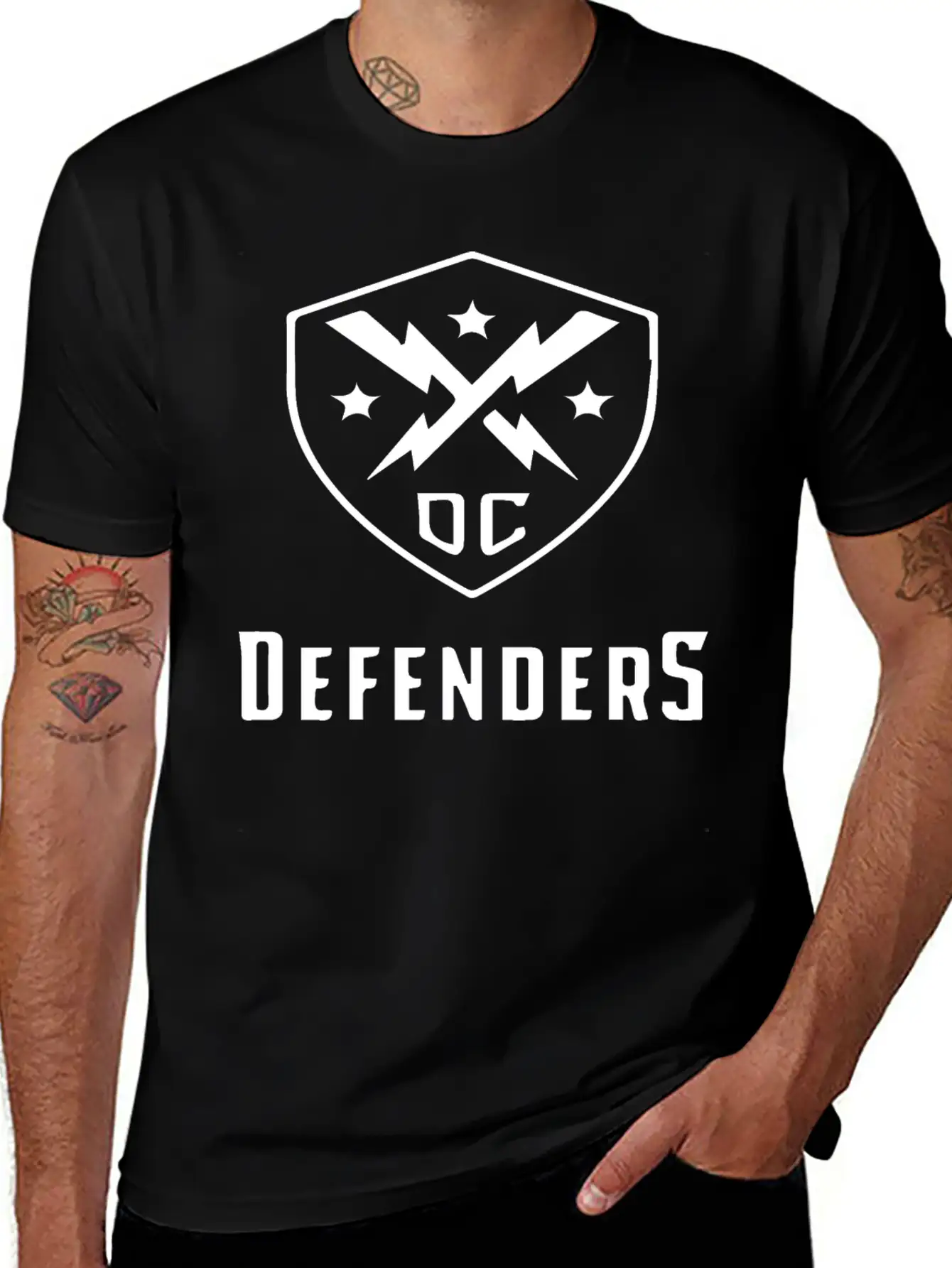 Dc Defenders Stylish Everyday T-Shirt – Unisex Basic Cotton Tee