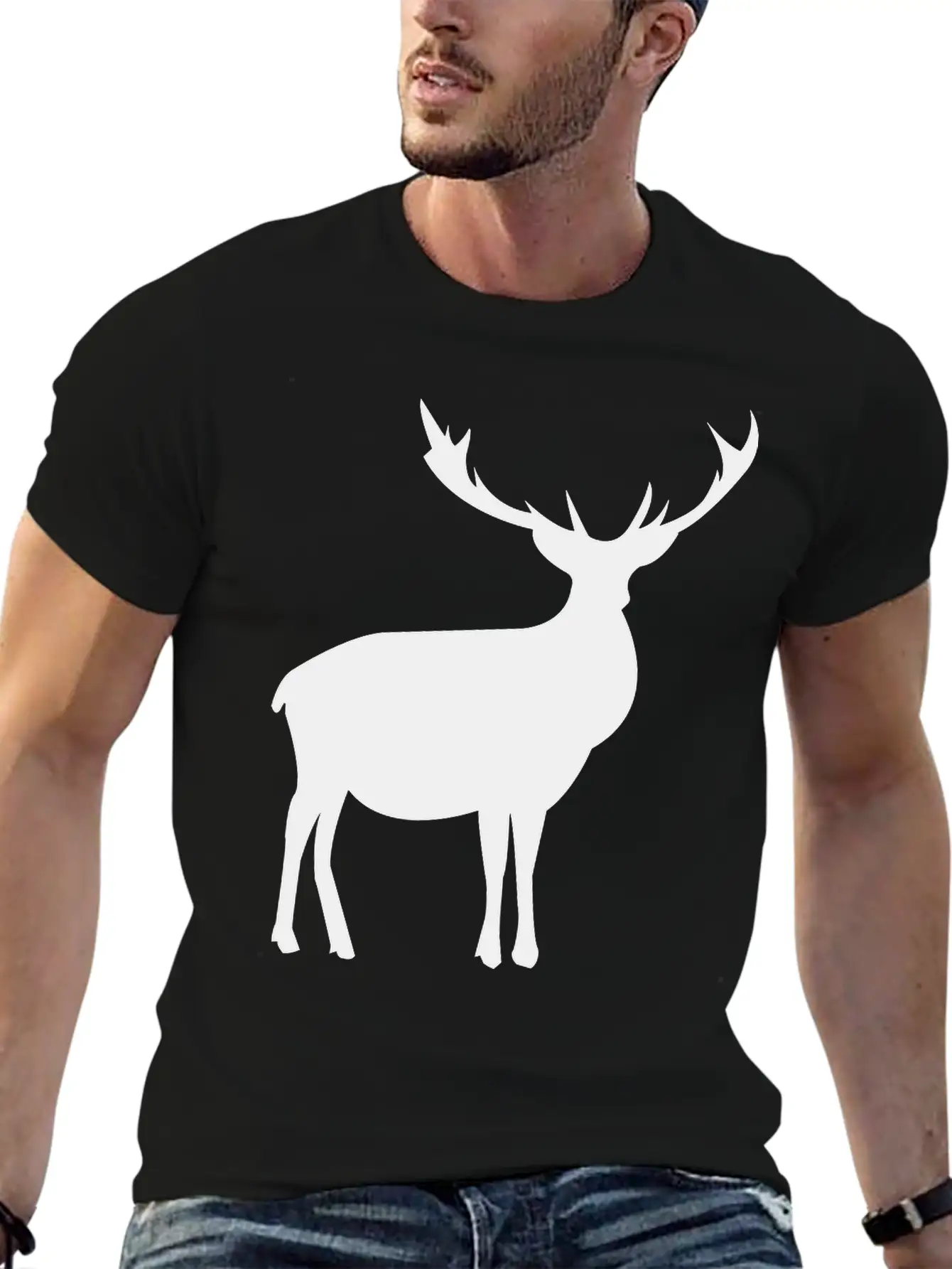 Deer 1 Stylish Everyday T-Shirt – Unisex Basic Cotton Tee