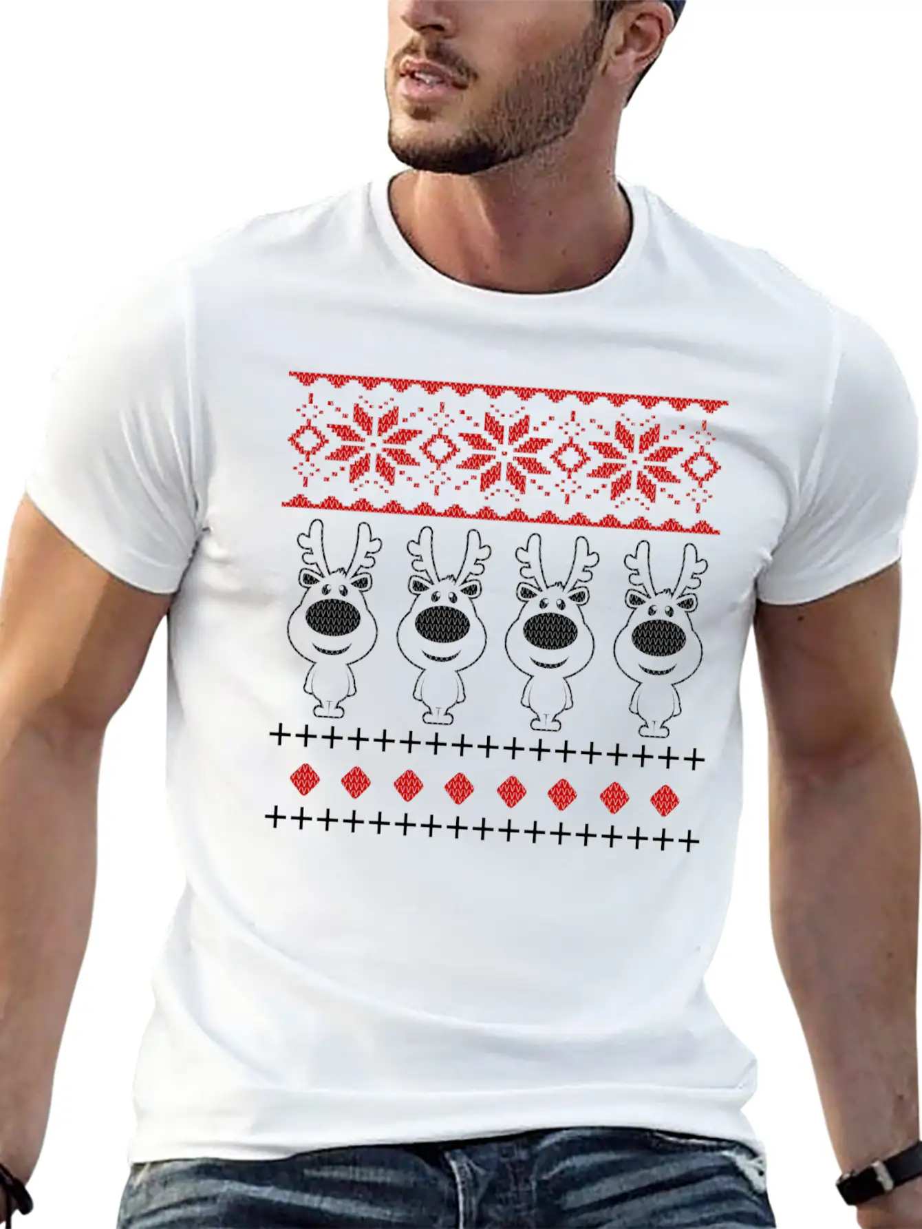 DEER 1112.png Stylish Everyday T-Shirt – Unisex Basic Cotton Tee
