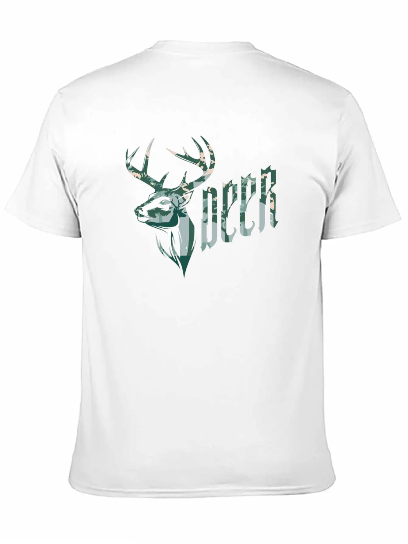 Deer Reindeer Basic Graphic T-Shirt – Daily Comfort In Soft Cotton