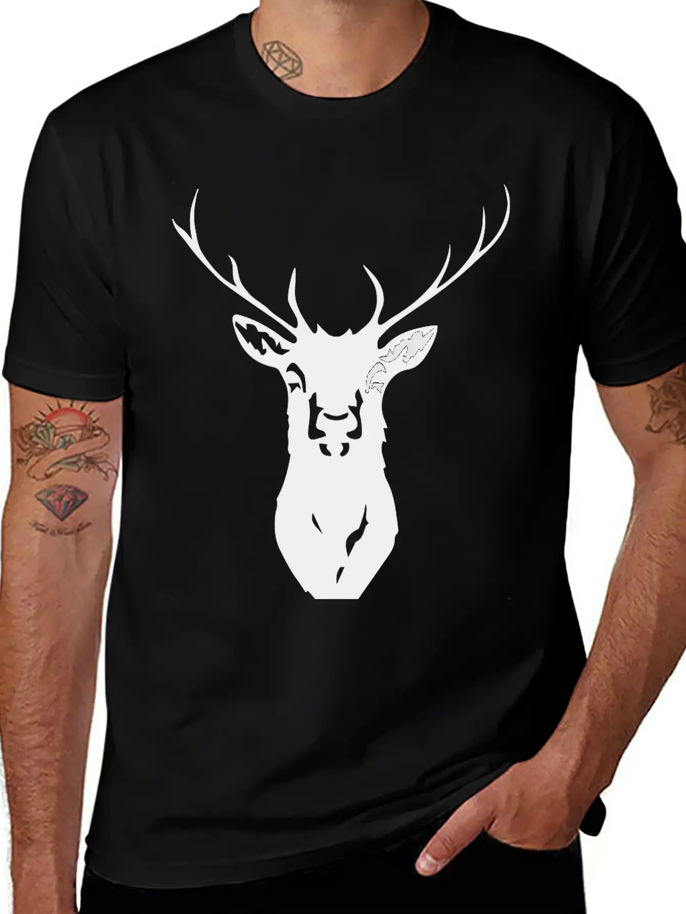 Deer Relaxed Everyday Tee – Lightweight And Durable Cotton