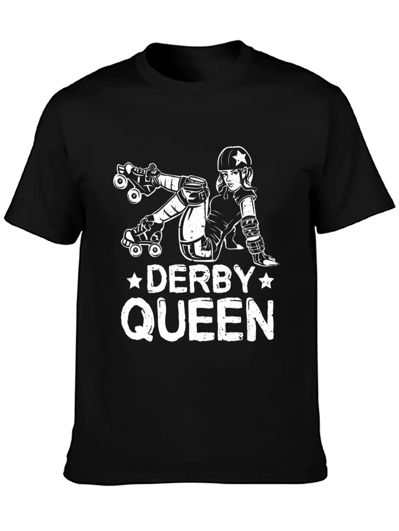 Derby Queen For A Basic Graphic T-Shirt – Daily Comfort In Soft Cotton