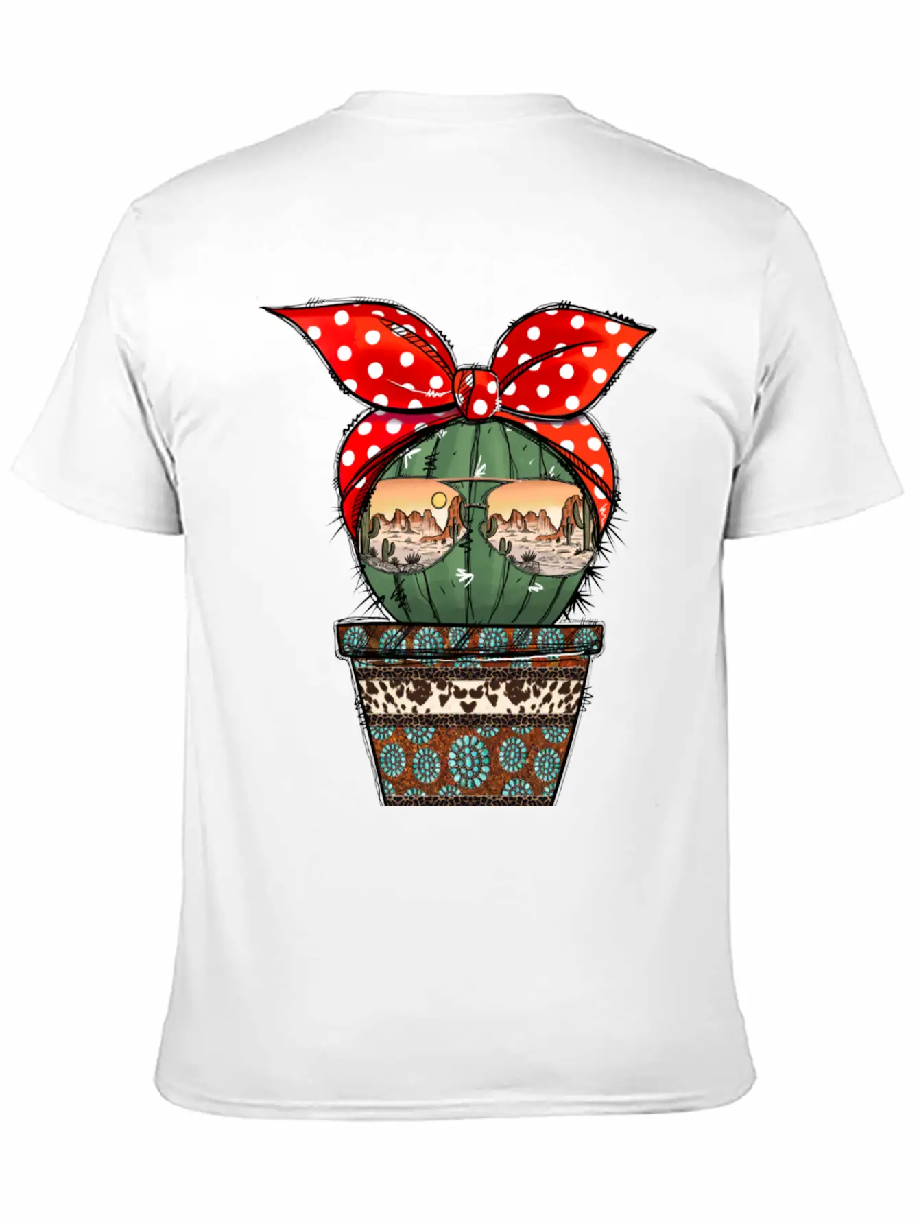 Desert Cactus Stylish Everyday T-Shirt – Unisex Basic Cotton Tee