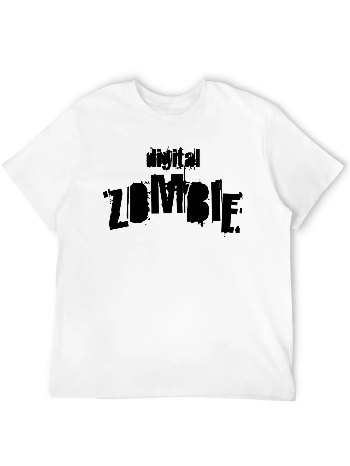 Digital Zombie -Digital Fascism Stylish Everyday T-Shirt – Unisex Basic Cotton Tee