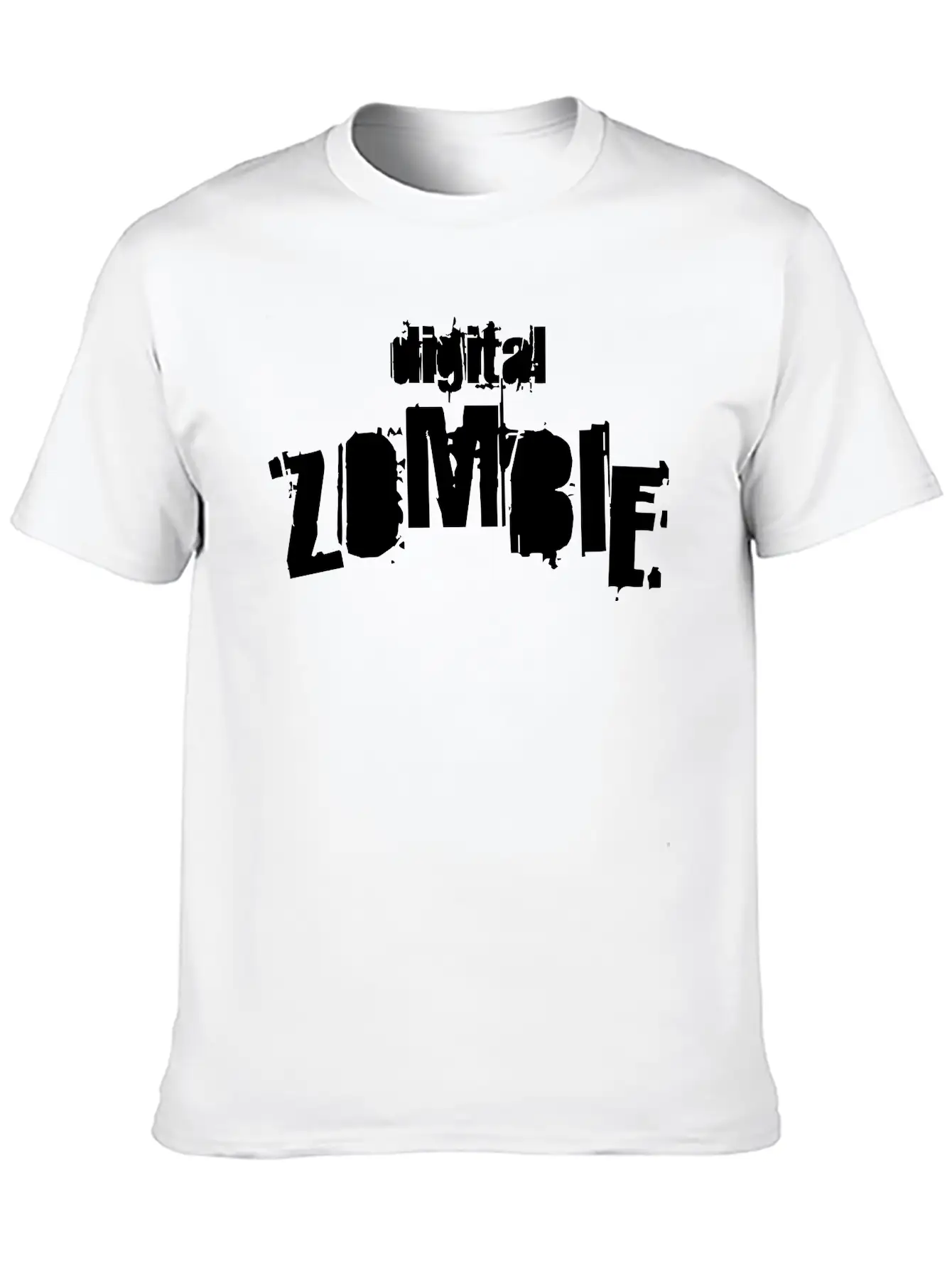 Digital Zombie -Digital Fascism Stylish Everyday T-Shirt – Unisex Basic Cotton Tee
