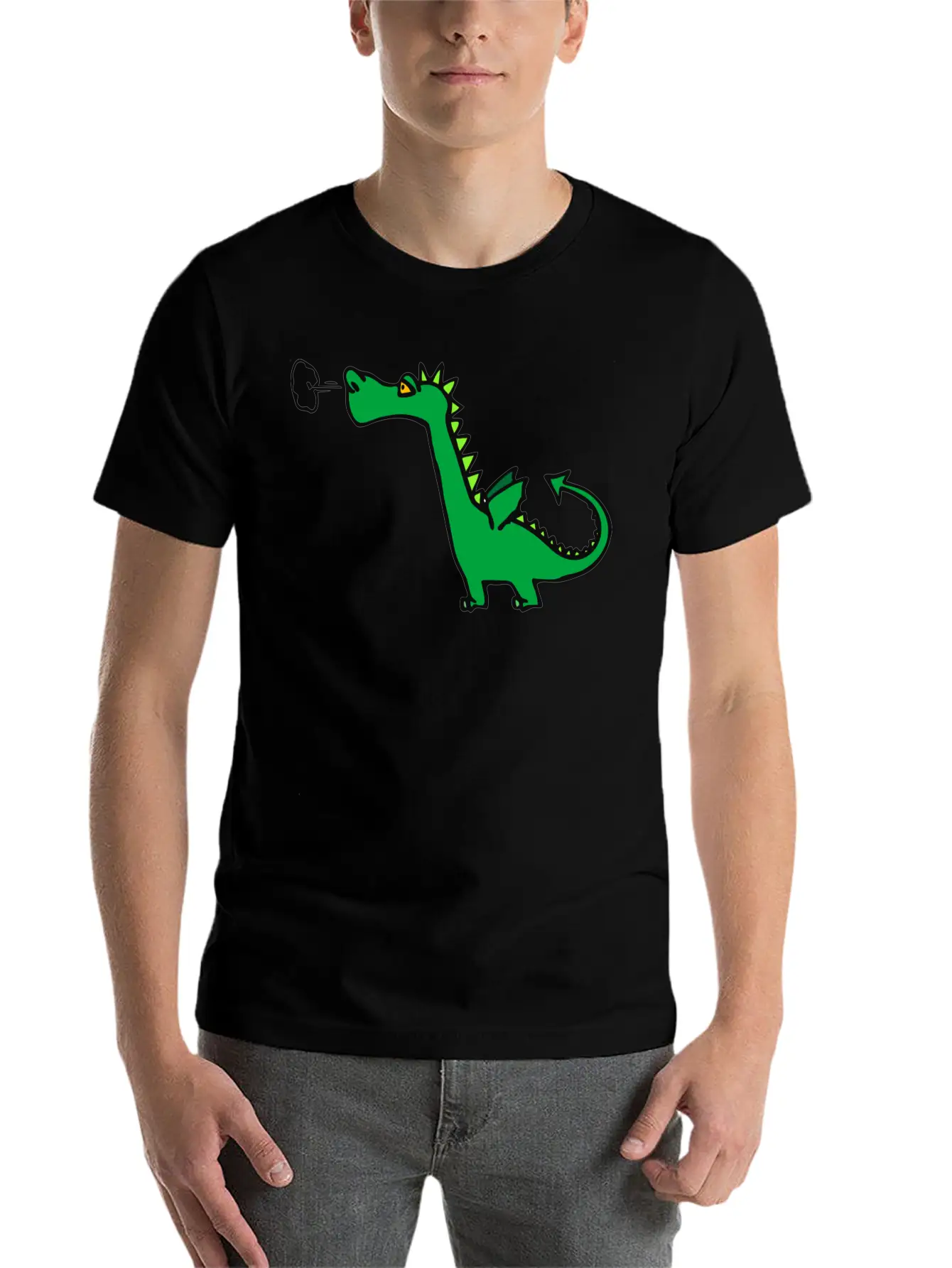 Dino 227 Stylish Everyday T-Shirt – Unisex Basic Cotton Tee
