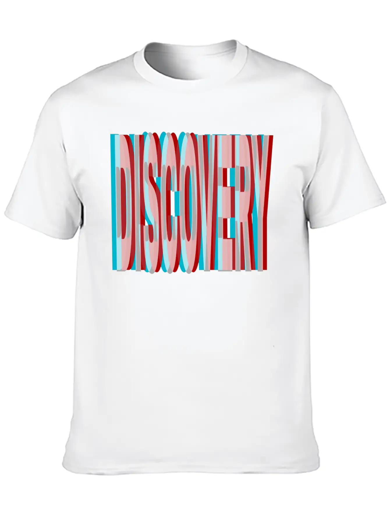 Discovery (3D Style) Basic Graphic T-Shirt – Daily Comfort In Soft Cotton