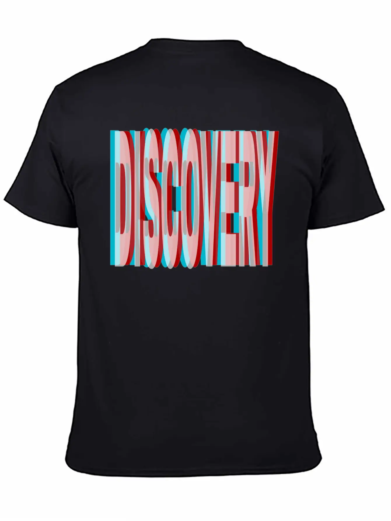 Discovery (3D Style) Basic Graphic T-Shirt – Daily Comfort In Soft Cotton
