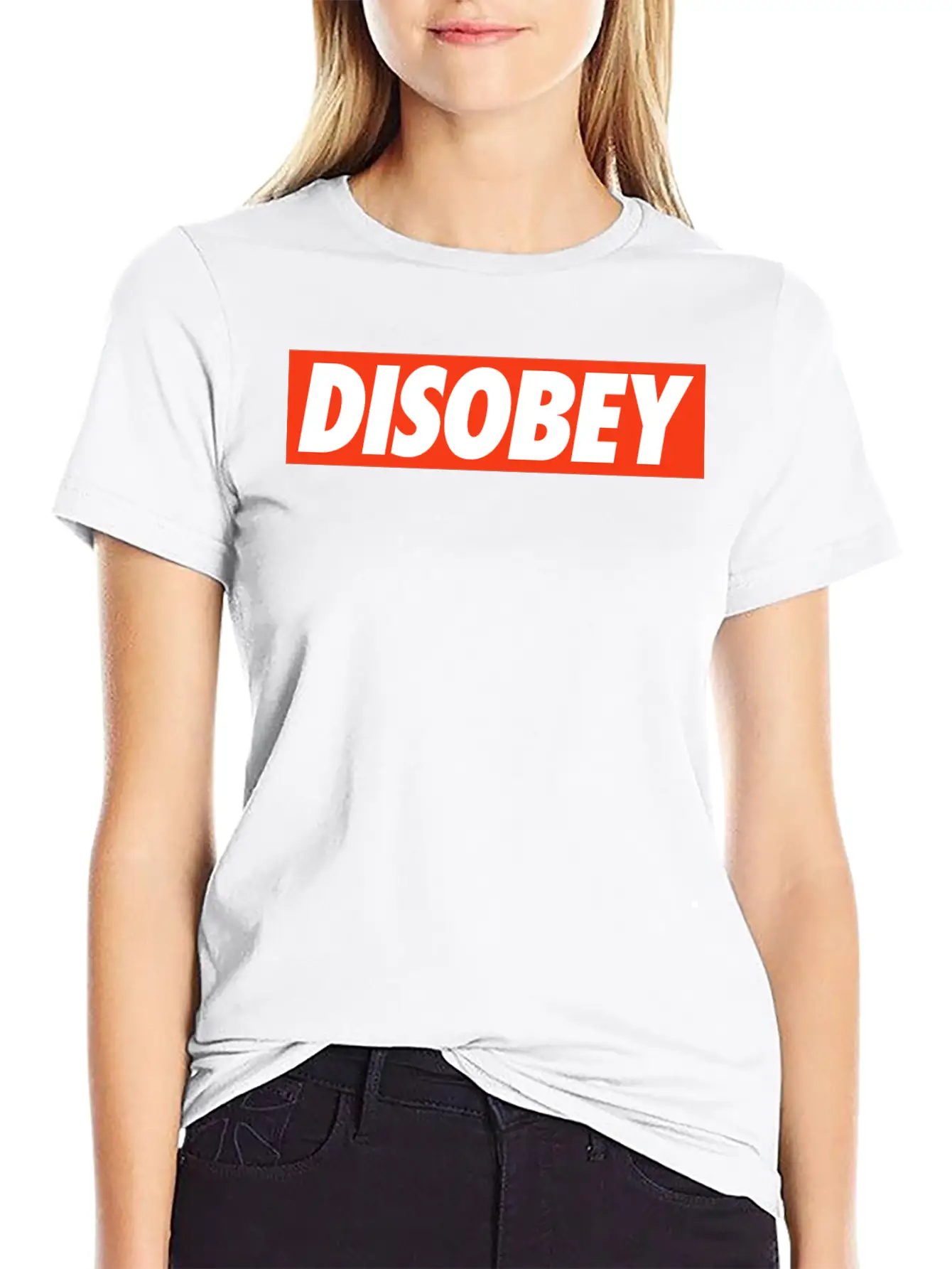 Disobey Stylish Everyday T-Shirt – Unisex Basic Cotton Tee