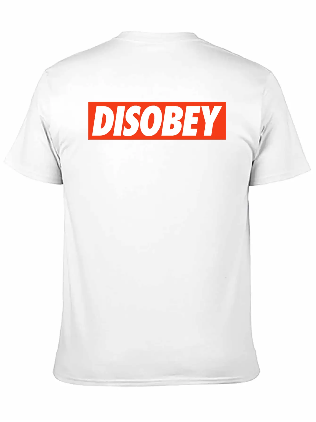 Disobey Stylish Everyday T-Shirt – Unisex Basic Cotton Tee