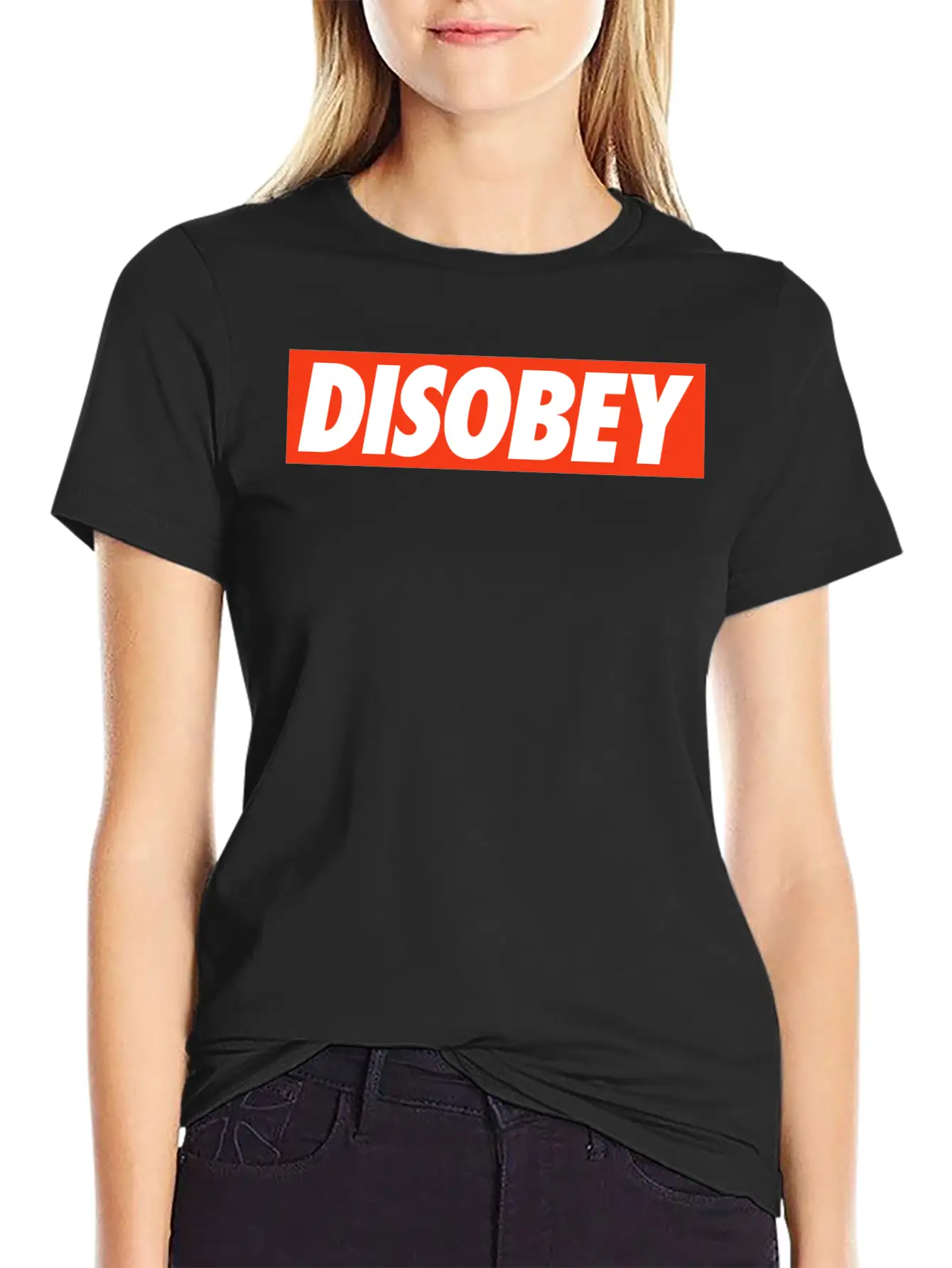 Disobey Stylish Everyday T-Shirt – Unisex Basic Cotton Tee