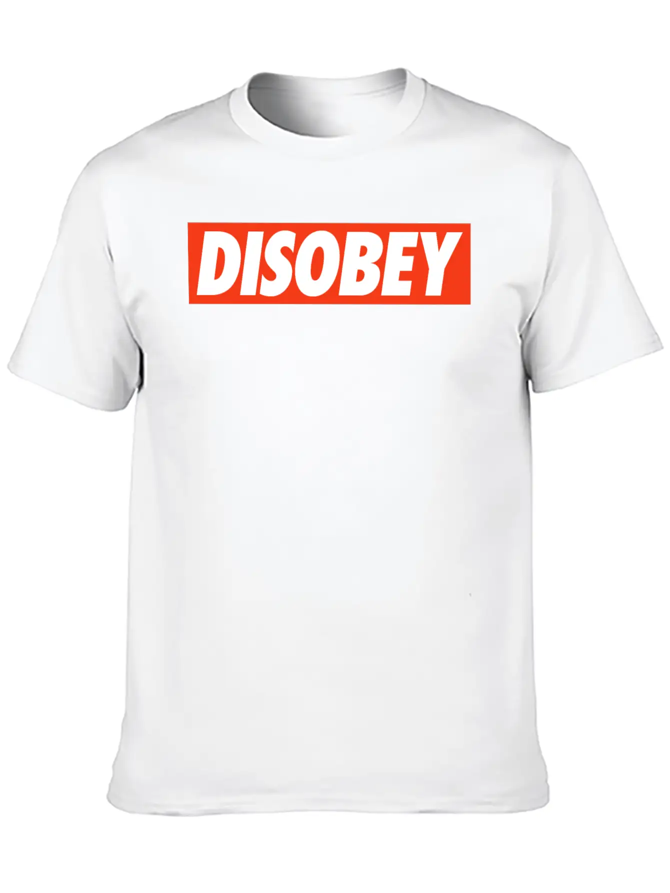 Disobey Stylish Everyday T-Shirt – Unisex Basic Cotton Tee