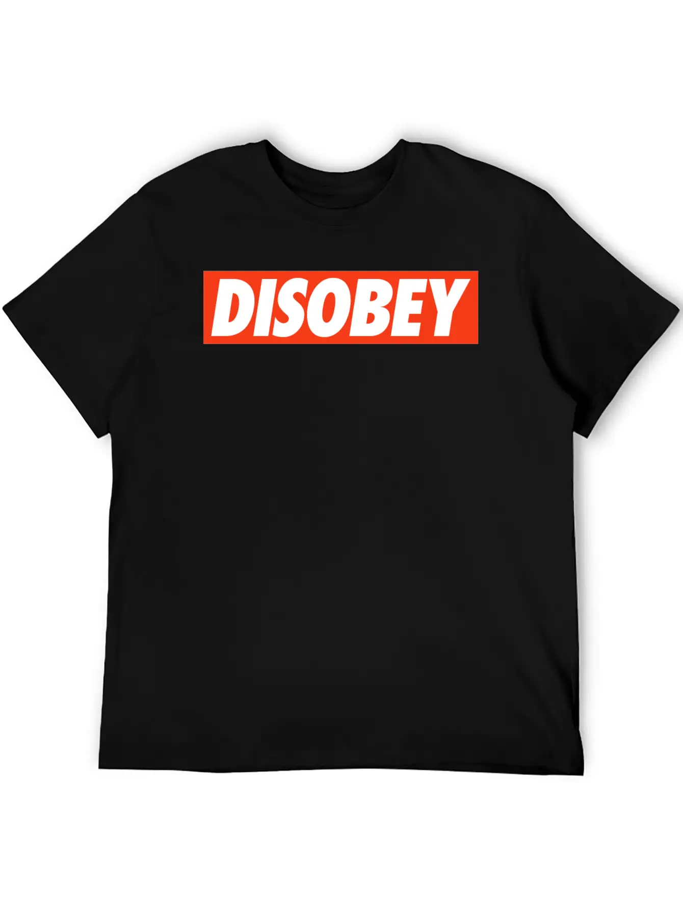 Disobey Stylish Everyday T-Shirt – Unisex Basic Cotton Tee