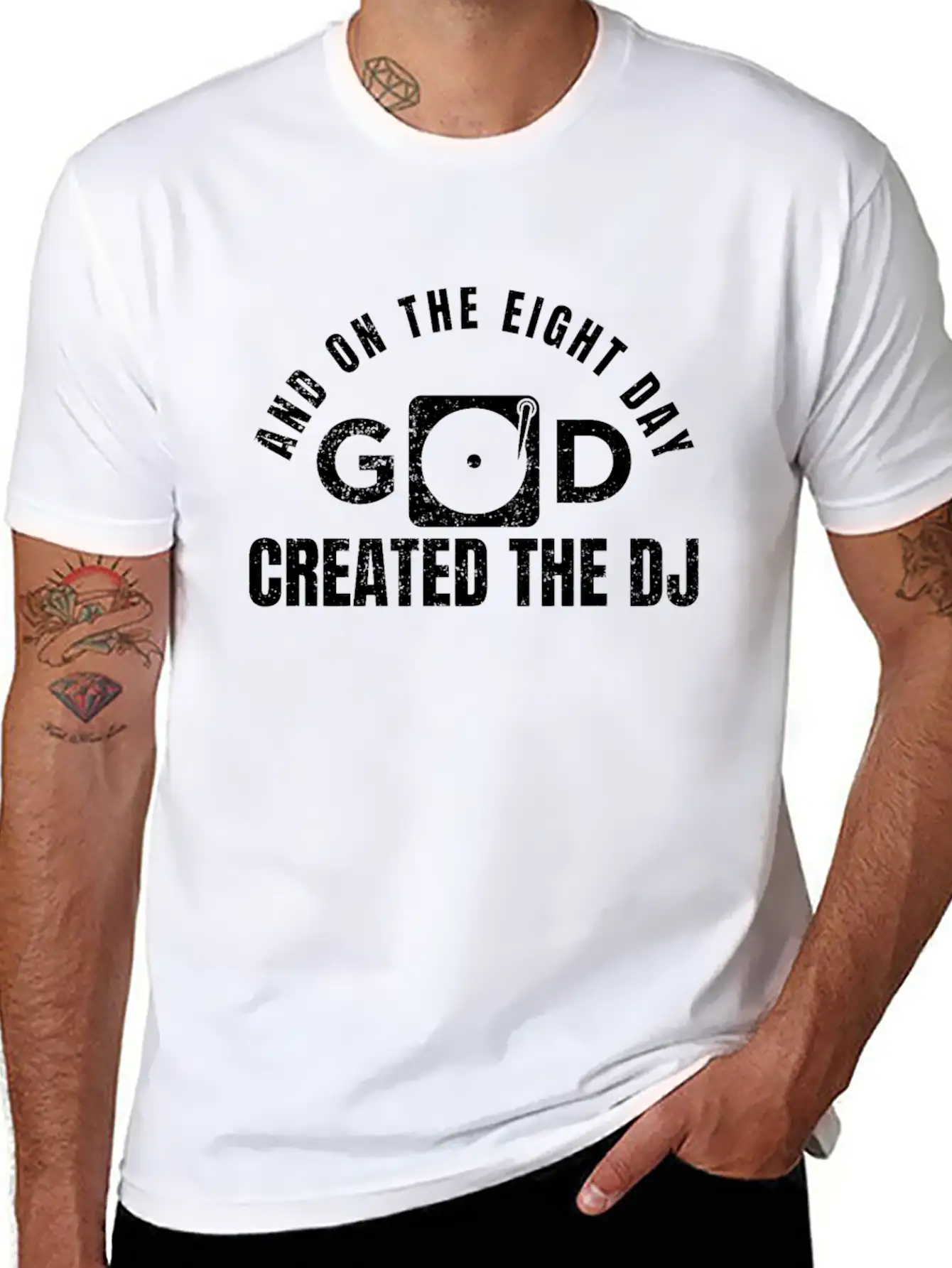 DJ Stylish Everyday T-Shirt – Unisex Basic Cotton Tee