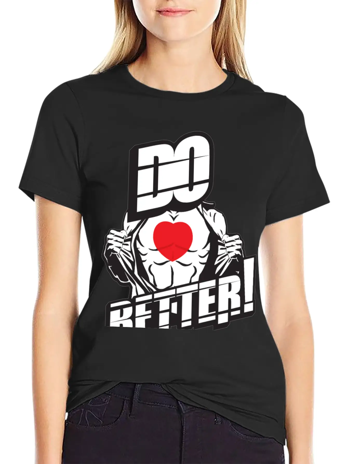 Do It Better Than Now! Casual Graphic T-Shirt – Simple And Comfortable Daily Wear