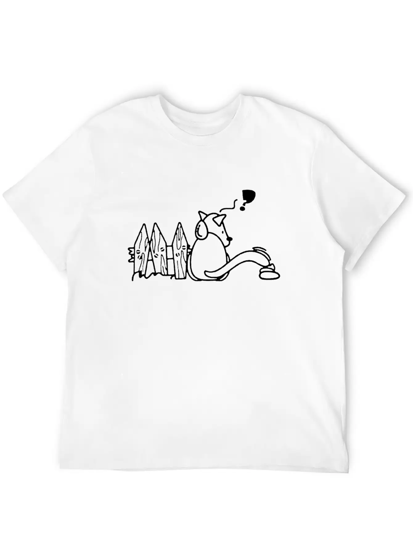 Dog Art Cartoon Basic Graphic T-Shirt – Daily Comfort In Soft Cotton