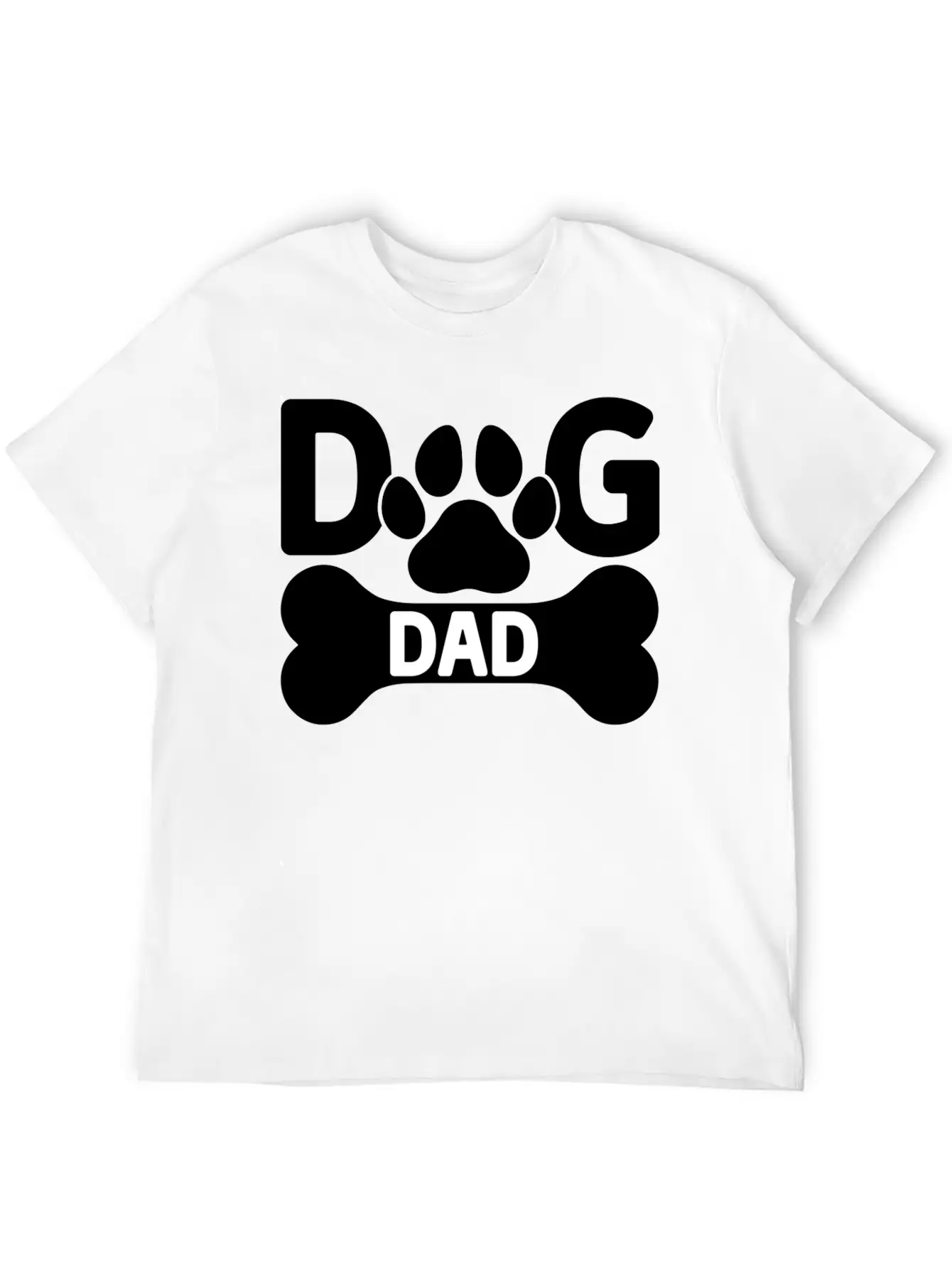 Dog Dad Stylish Everyday T-Shirt – Unisex Basic Cotton Tee