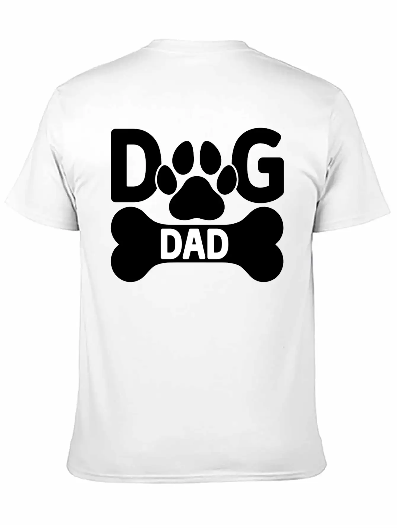 Dog Dad Stylish Everyday T-Shirt – Unisex Basic Cotton Tee