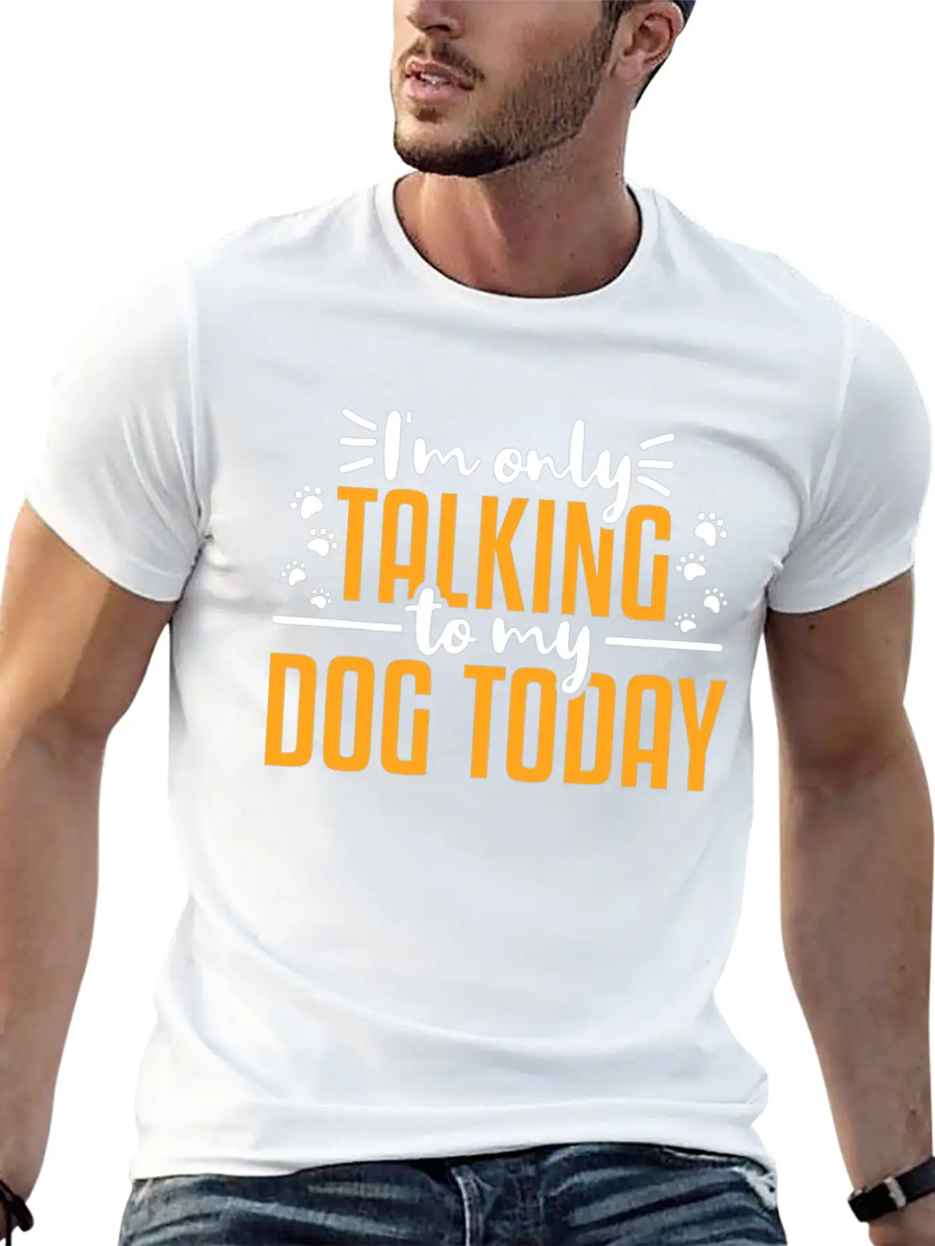Dog Dog Mom Dog Dad Introvert Stylish Everyday T-Shirt – Unisex Basic Cotton Tee