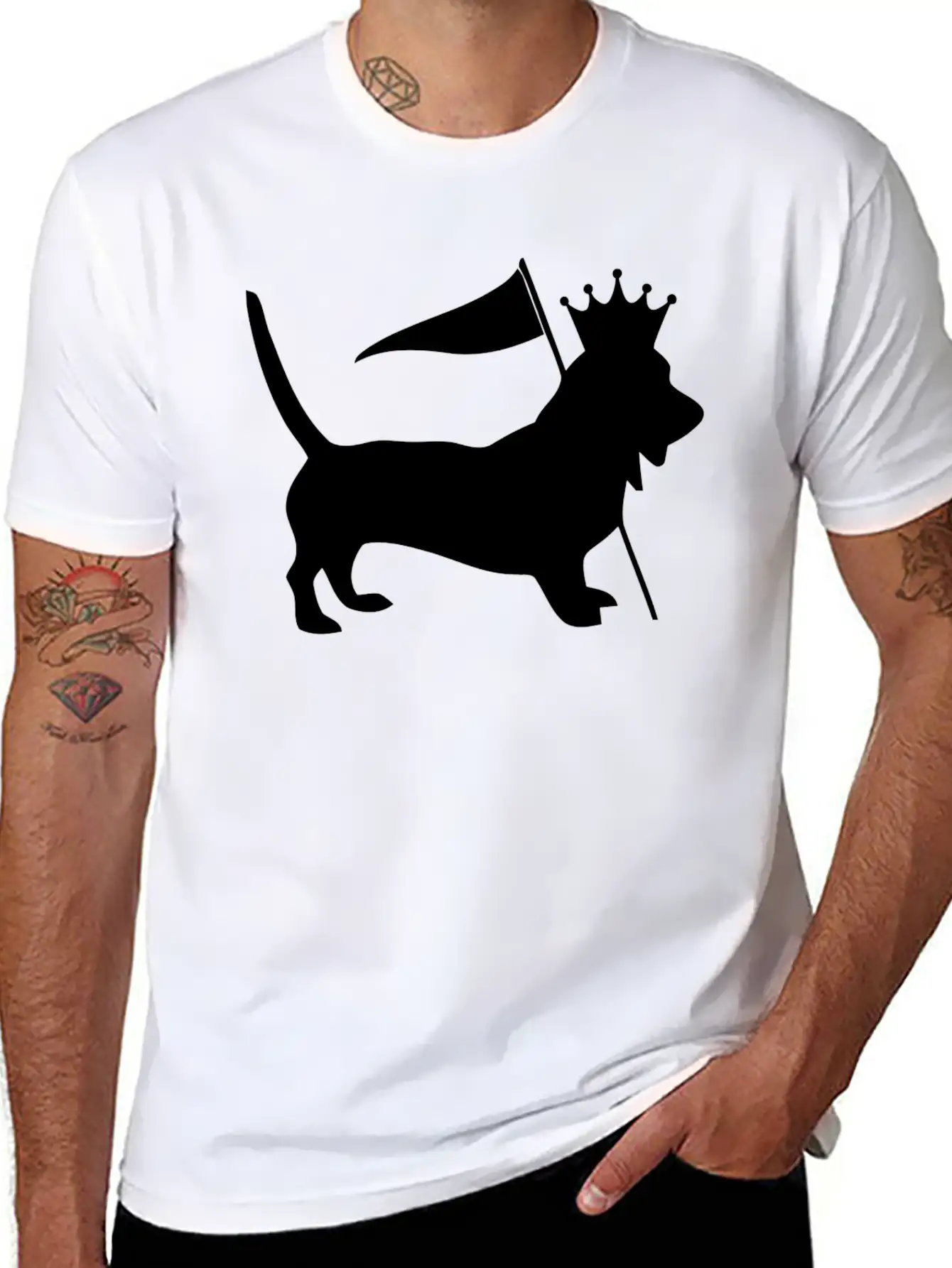 Dog King Classic Cotton Tee – Unisex Comfort For Any Season