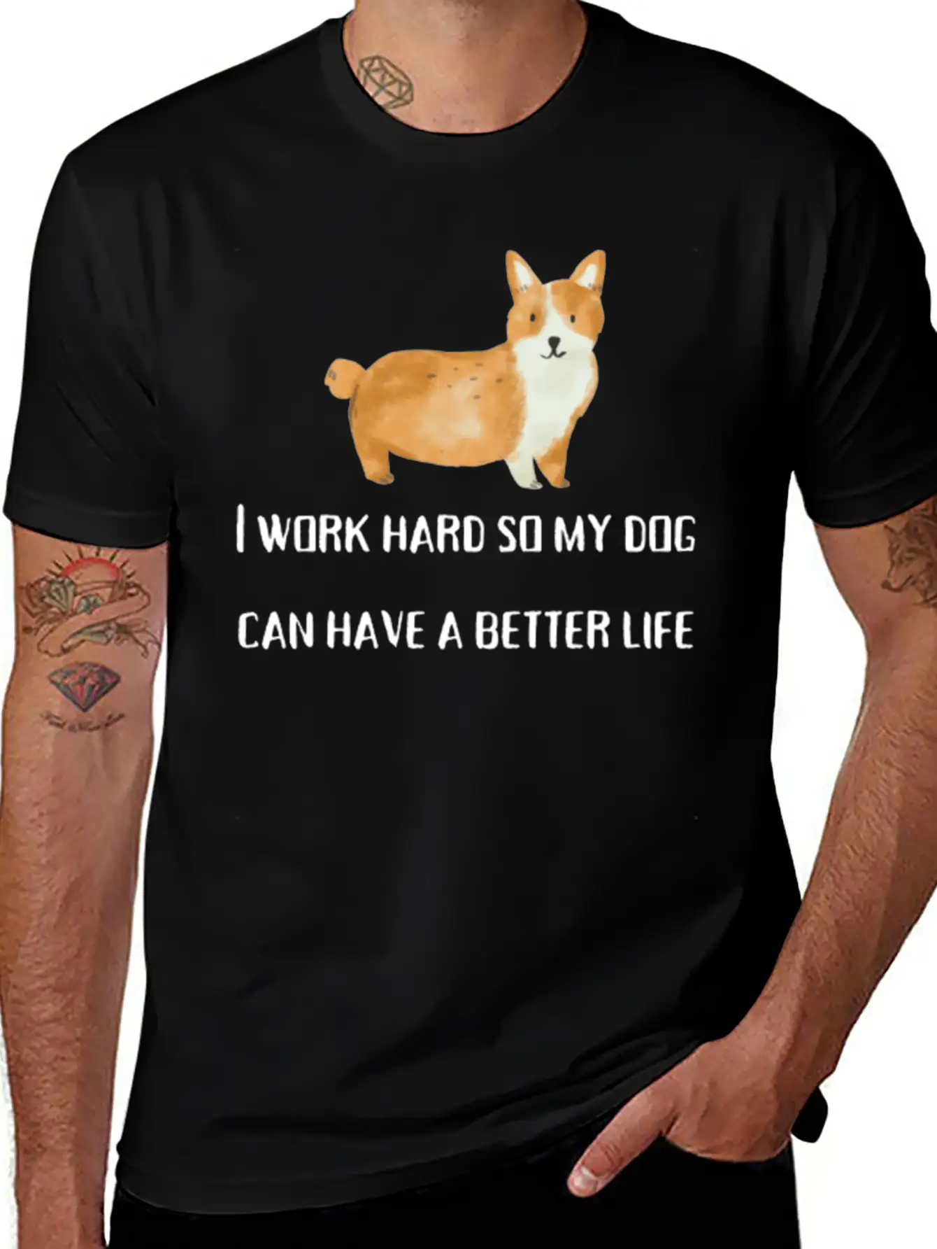 Dog Lover Stylish Everyday T-Shirt – Unisex Basic Cotton Tee