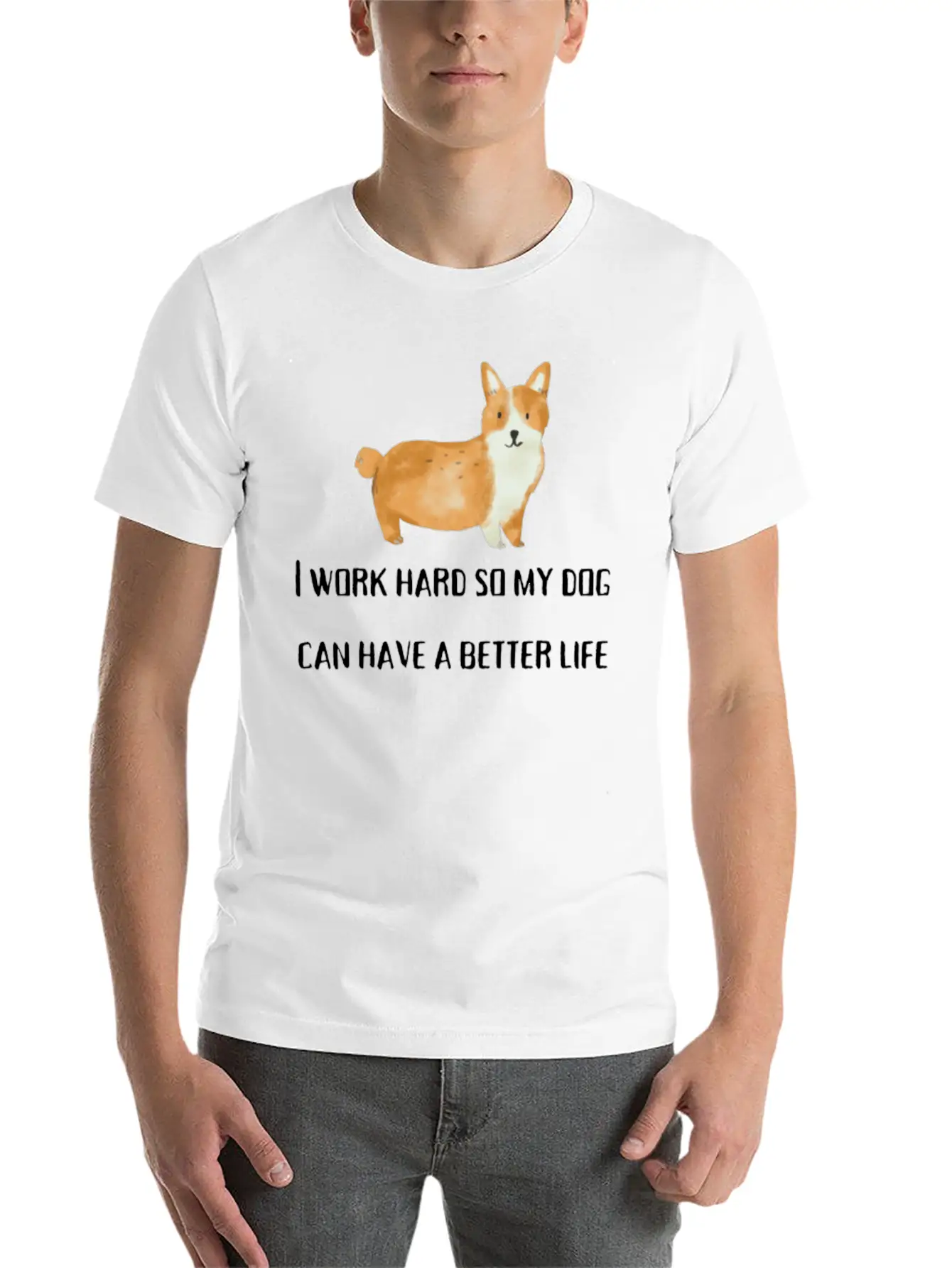 Dog Lover Stylish Everyday T-Shirt – Unisex Basic Cotton Tee